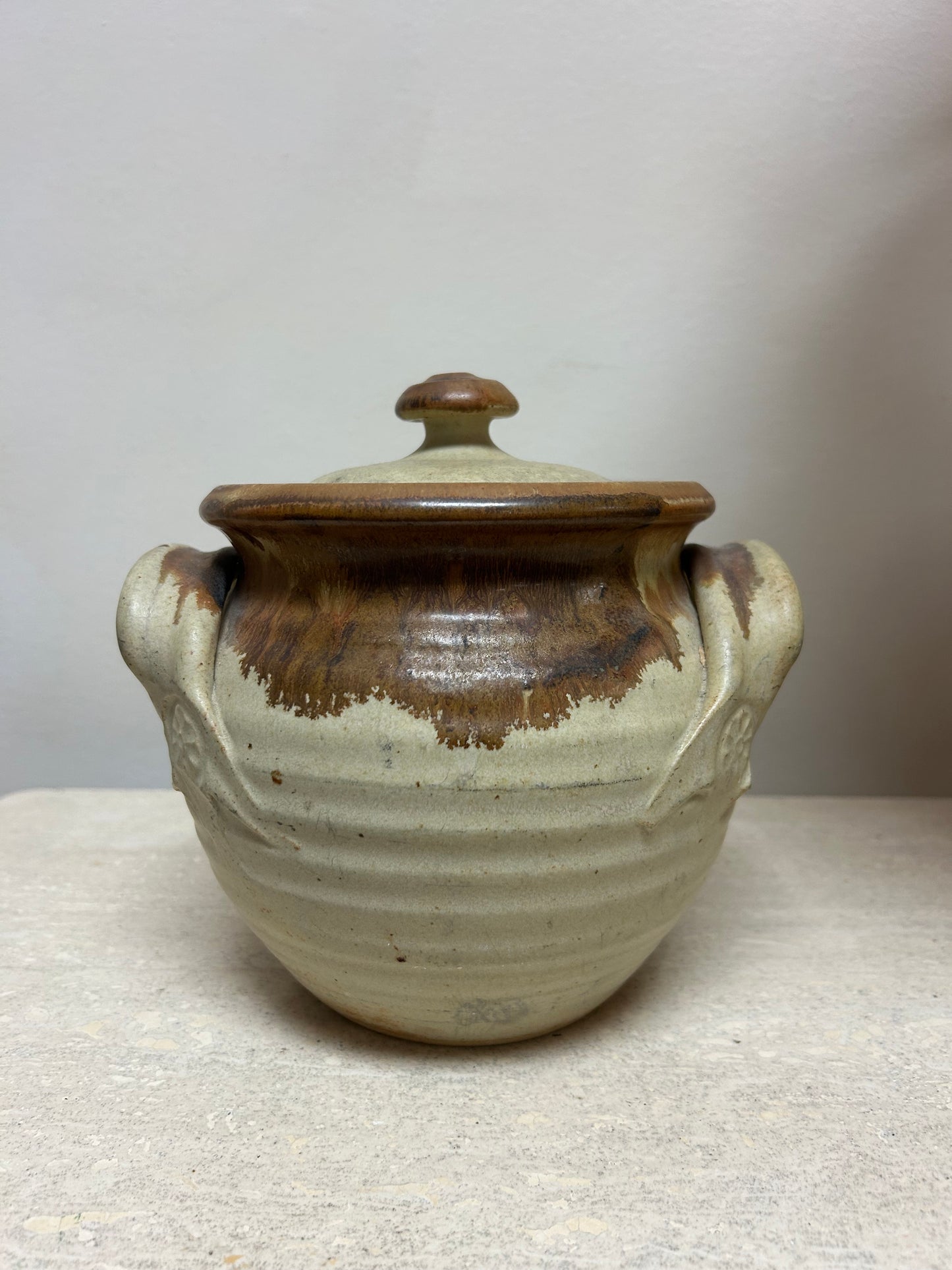 Vintage Signed Pottery By Ted Walker