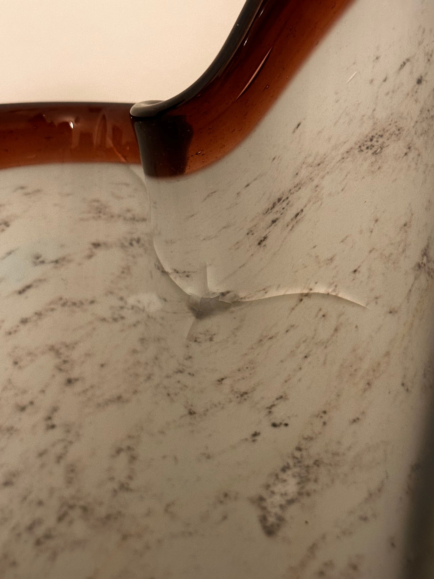 RARE MURANO GLASS LAMP