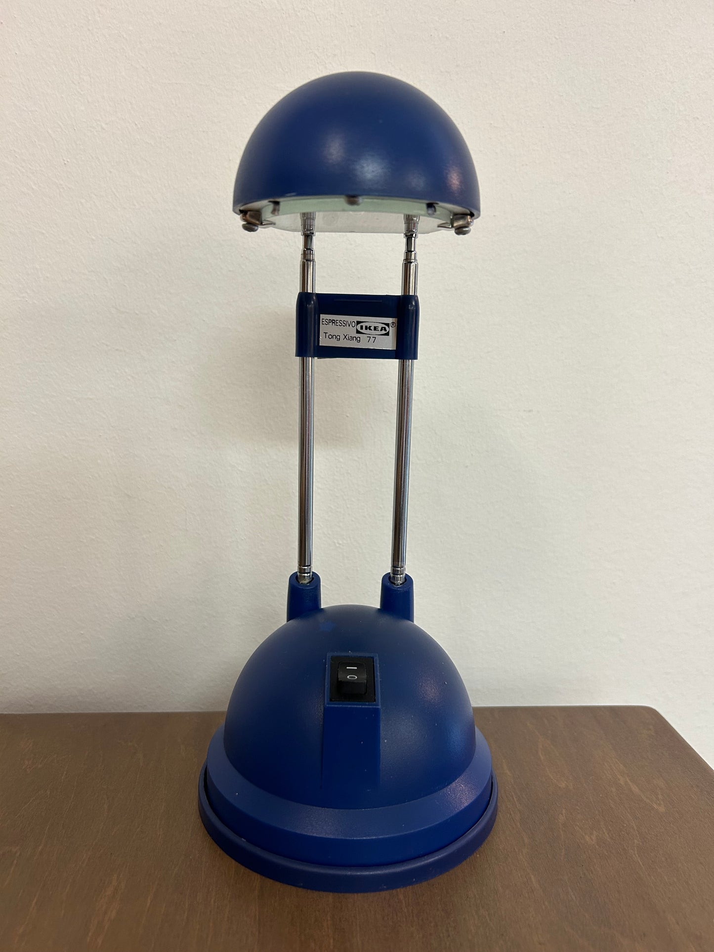 Vintage IKEA Blue Adjustable Lamp