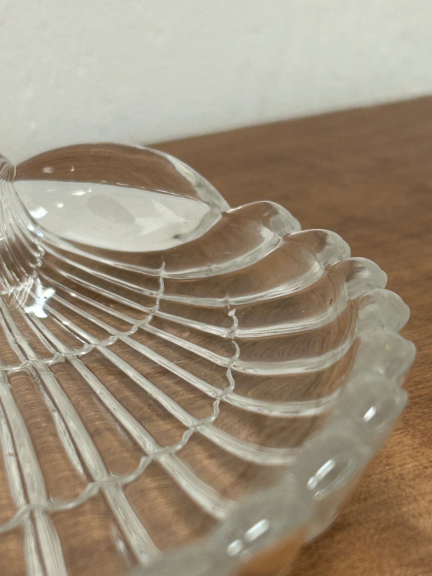 Vintage Mikasa Scalloped Tray