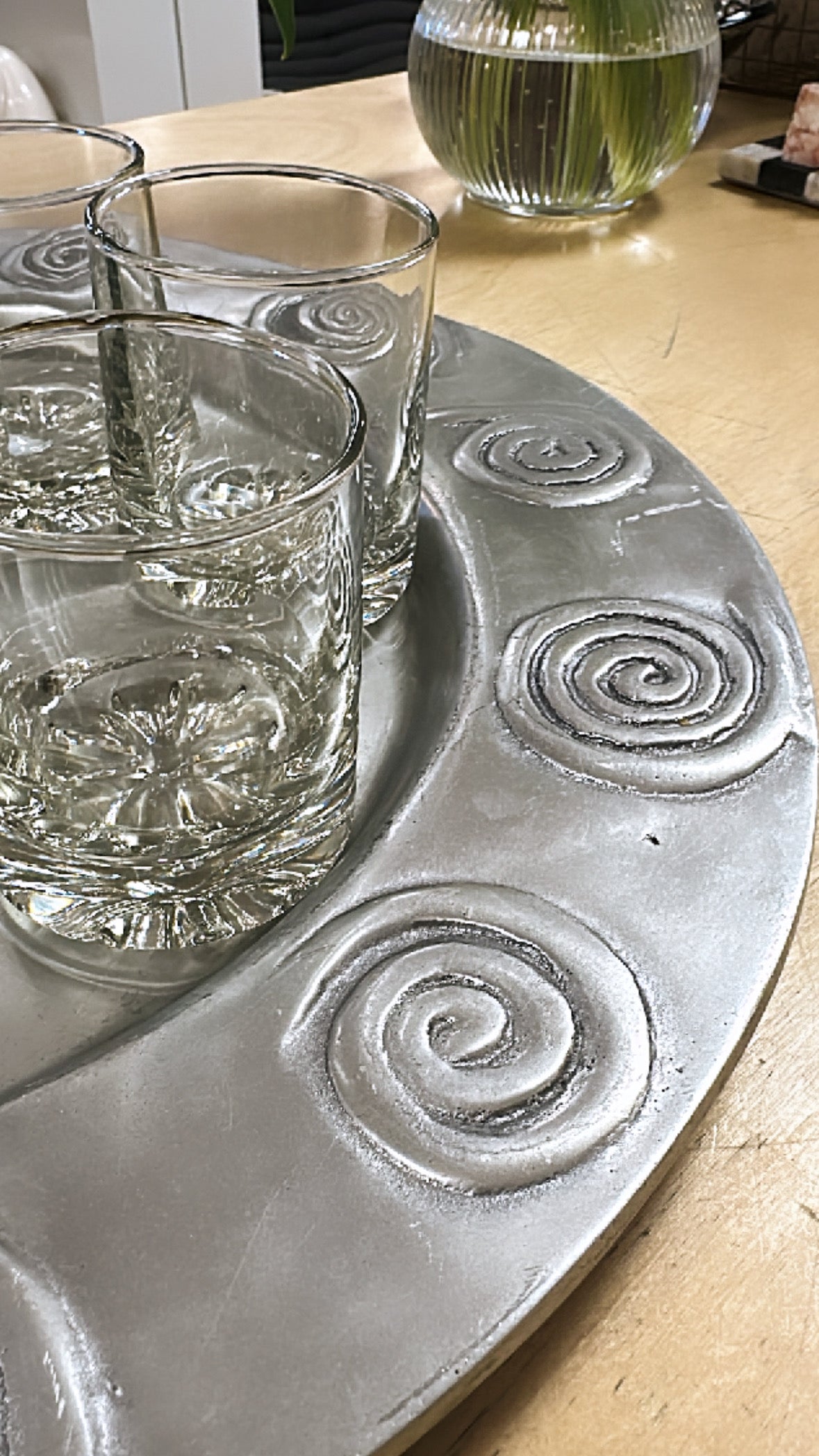 Pewter Platter