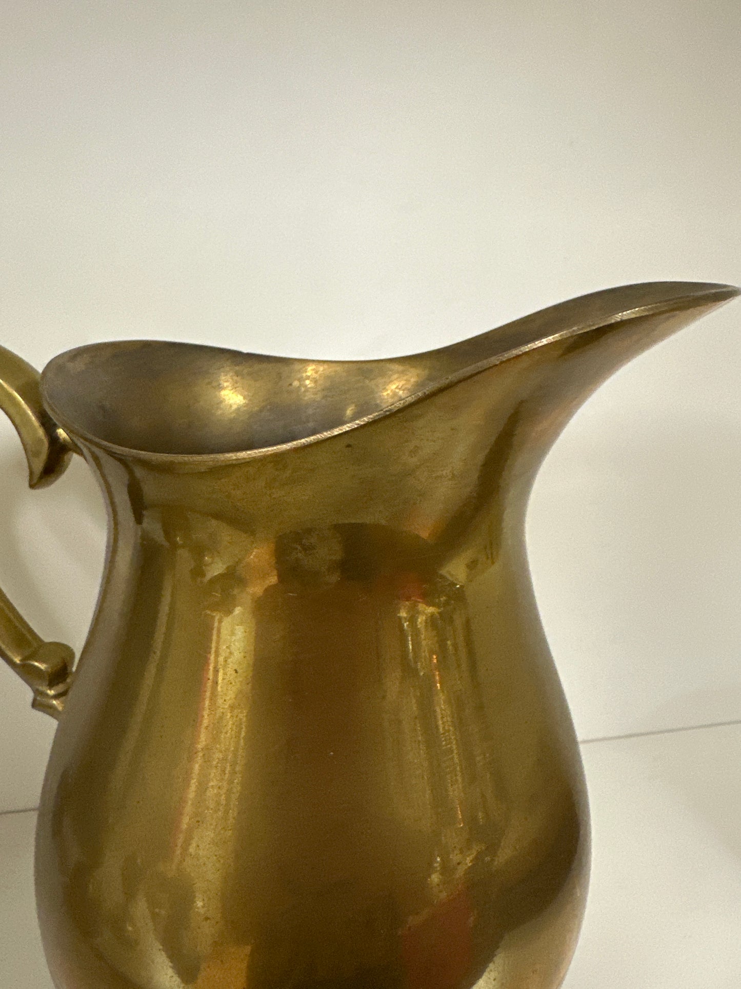 Vintage Brass Pitcher