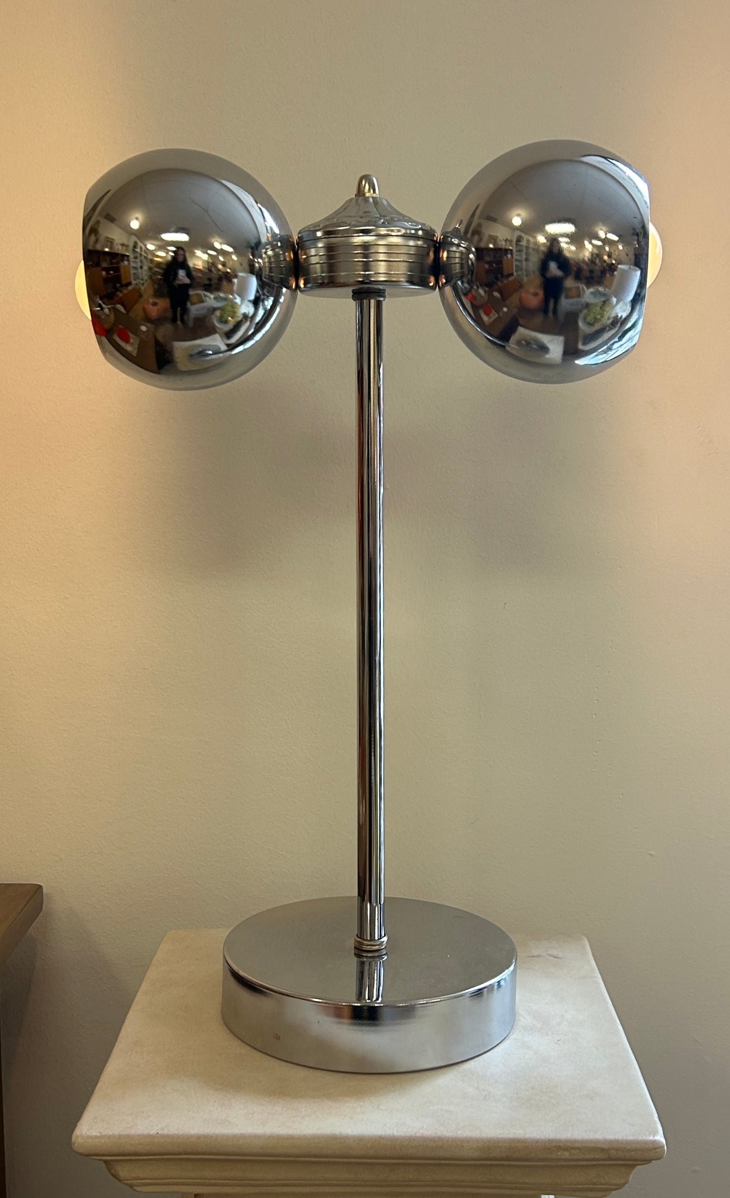 Vintage Chrome Lamp