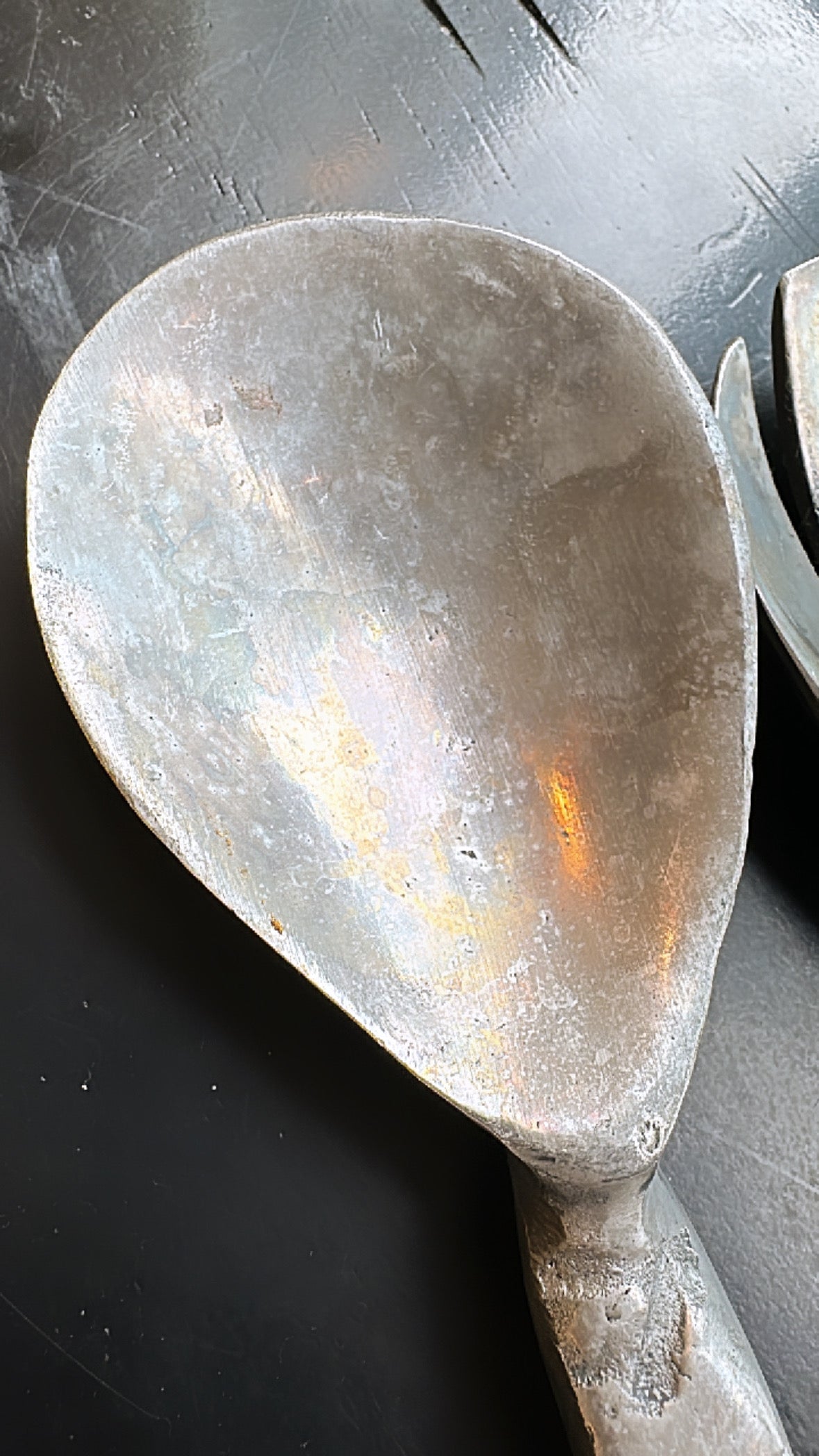 Artisanal Metal Salad Tongs