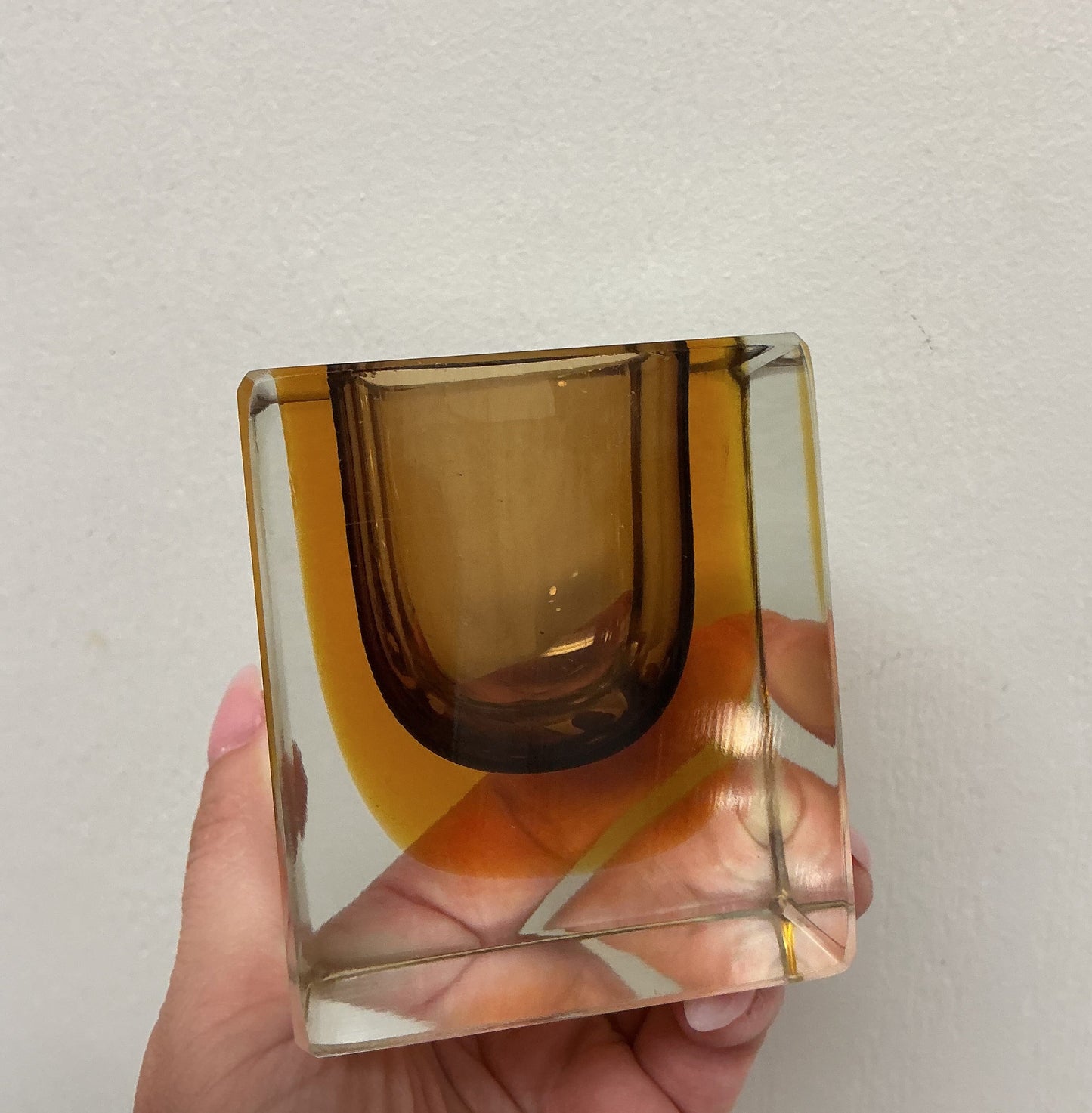 Murano SOMMERSO Ashtray