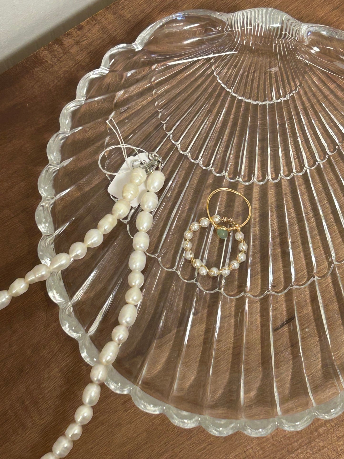 Vintage Mikasa Scalloped Tray