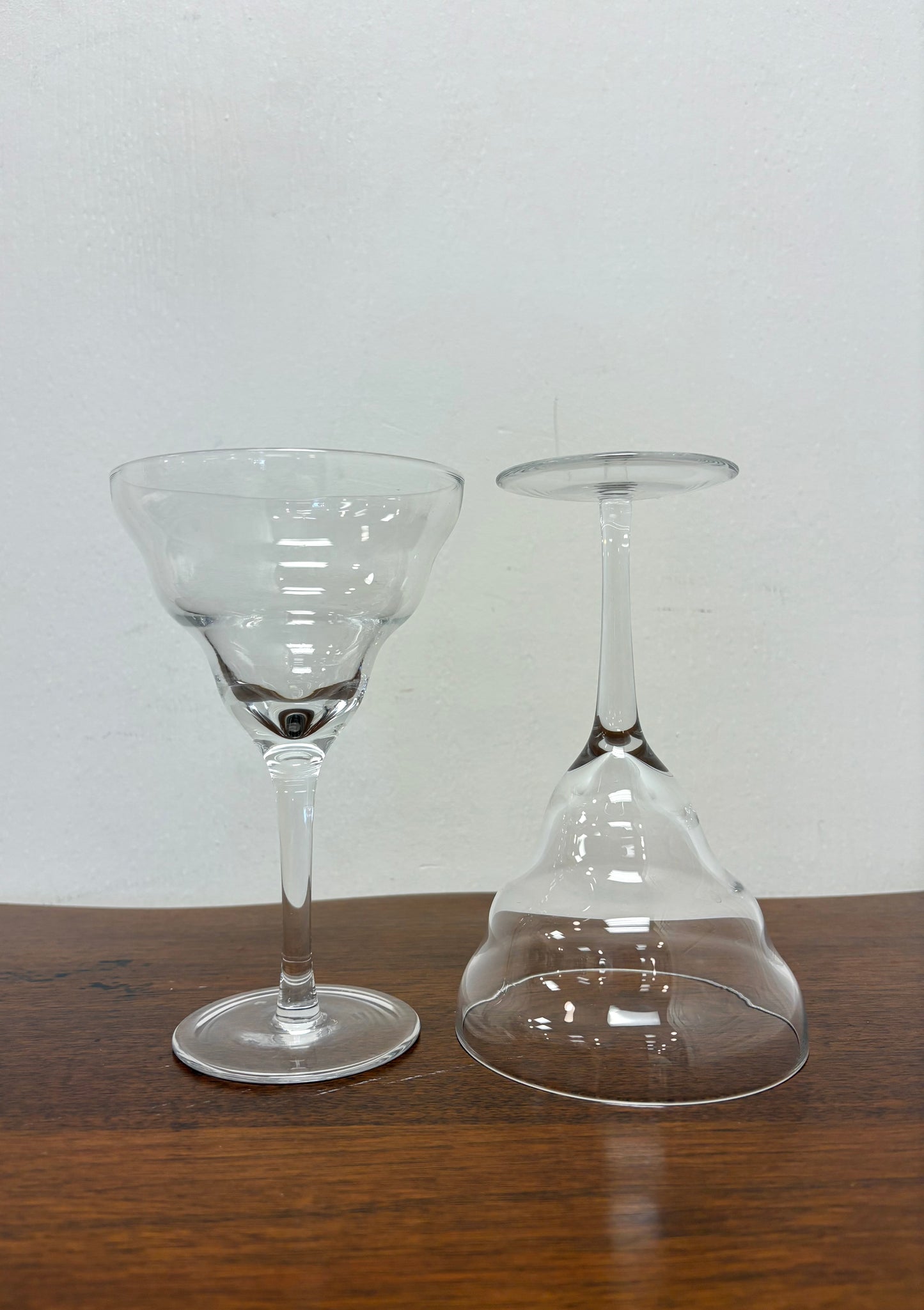 Ribbed Margarita Glasses