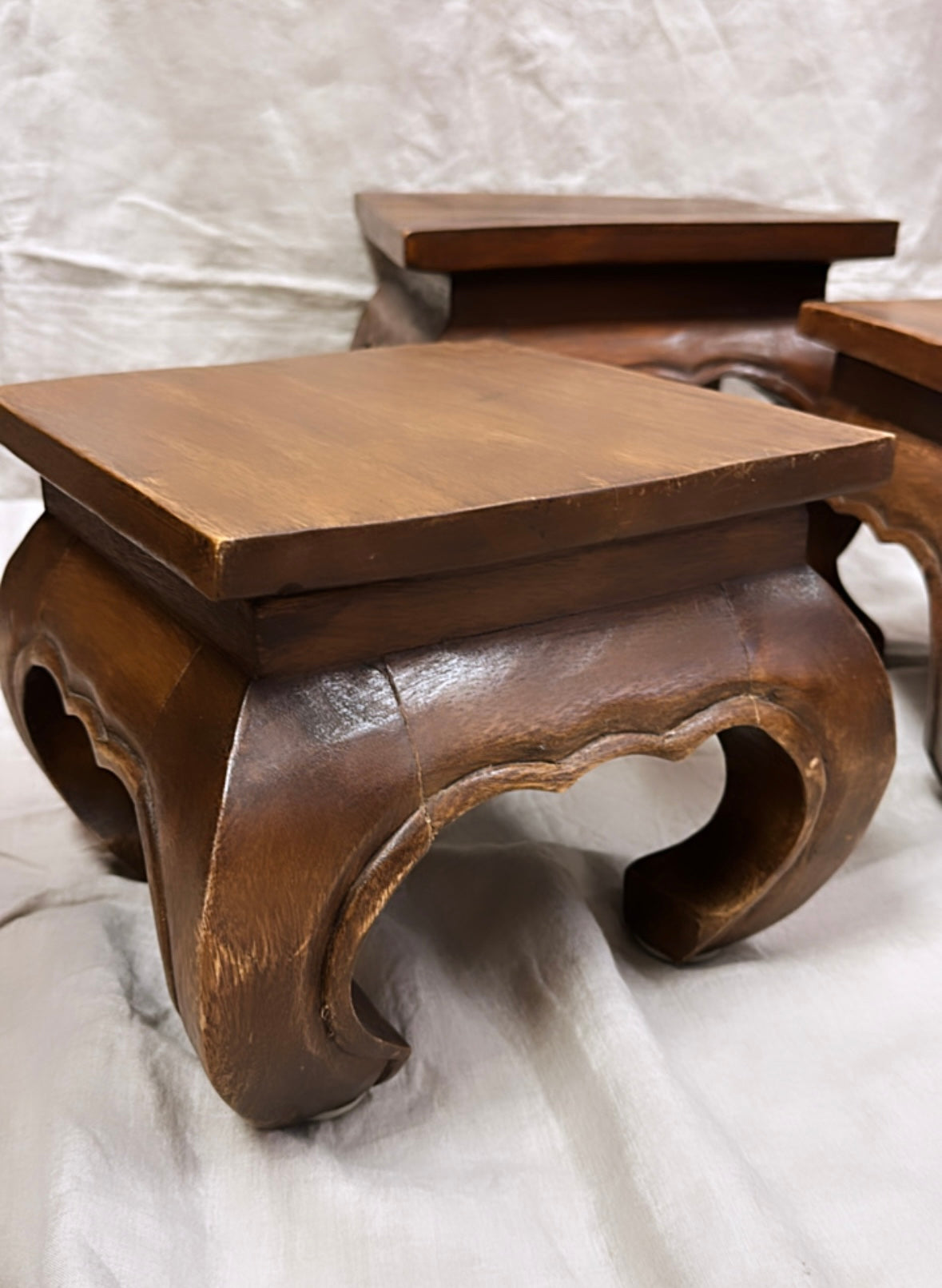 Wooden Tabouret Stools