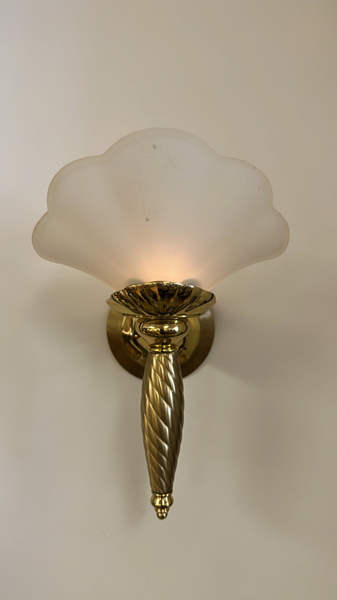 Brass Sconce