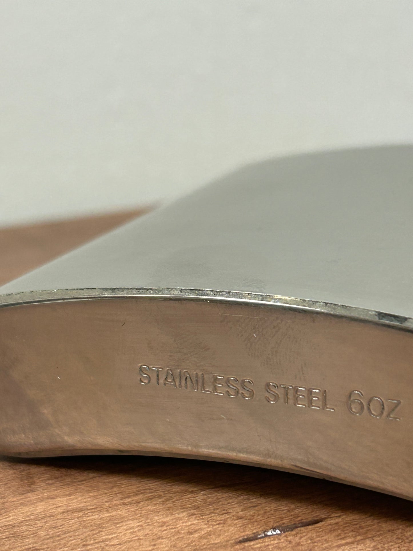 6 Oz Stainless Steel Flask