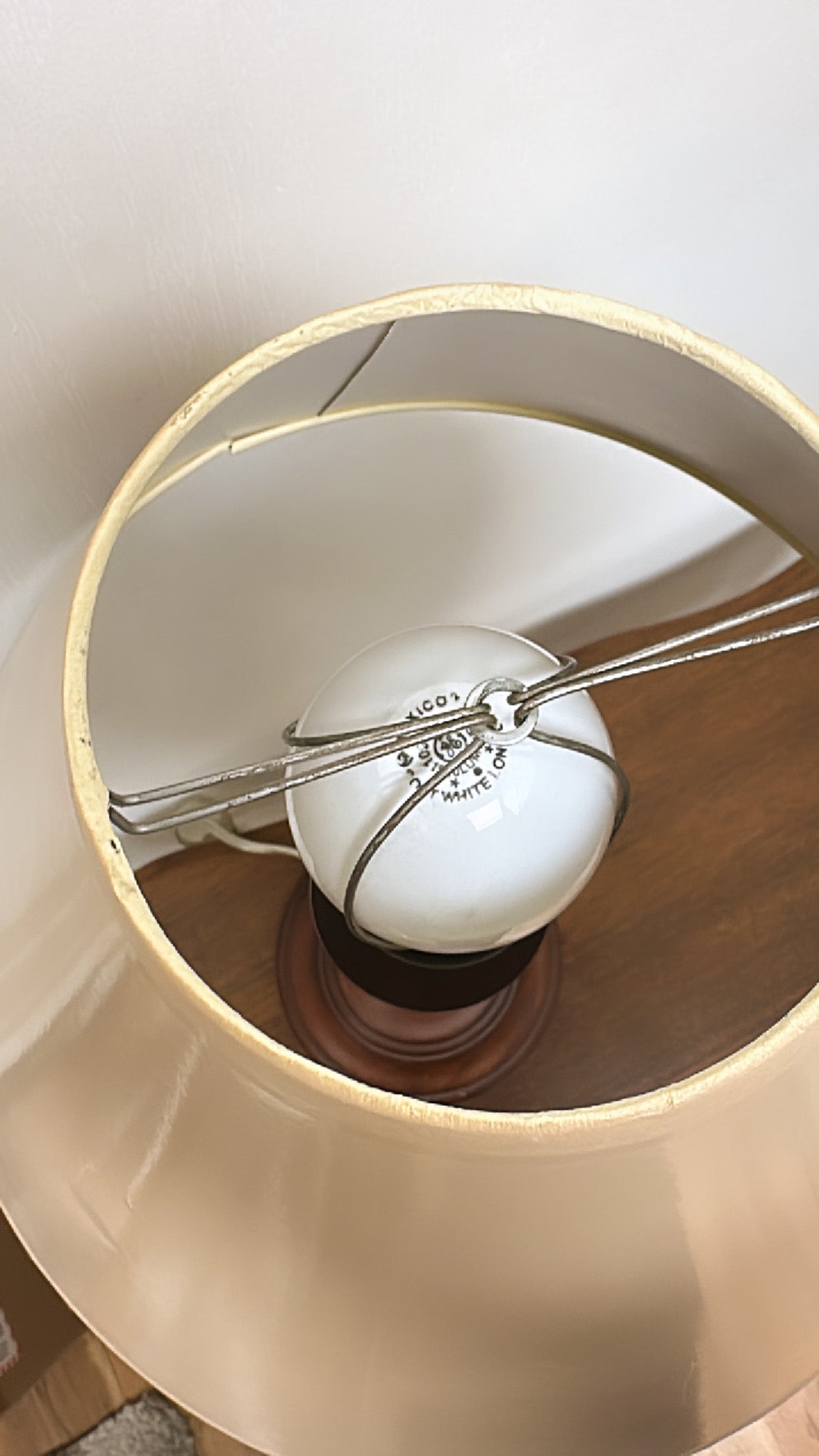 Wood Table Lamp