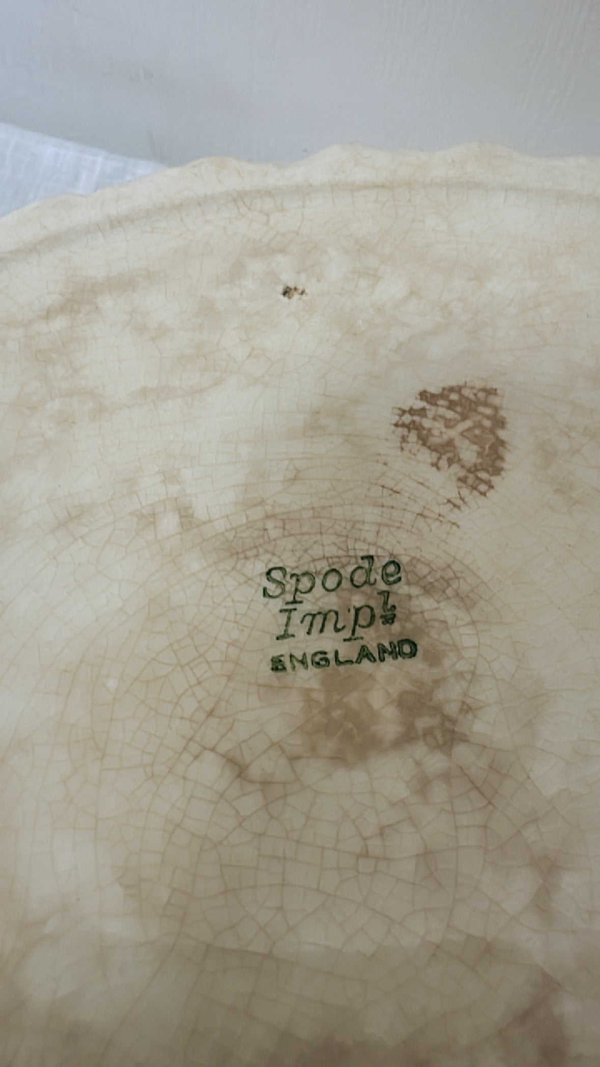 Rare Spode Imperial Newport Porcelain Pineapple Bowl