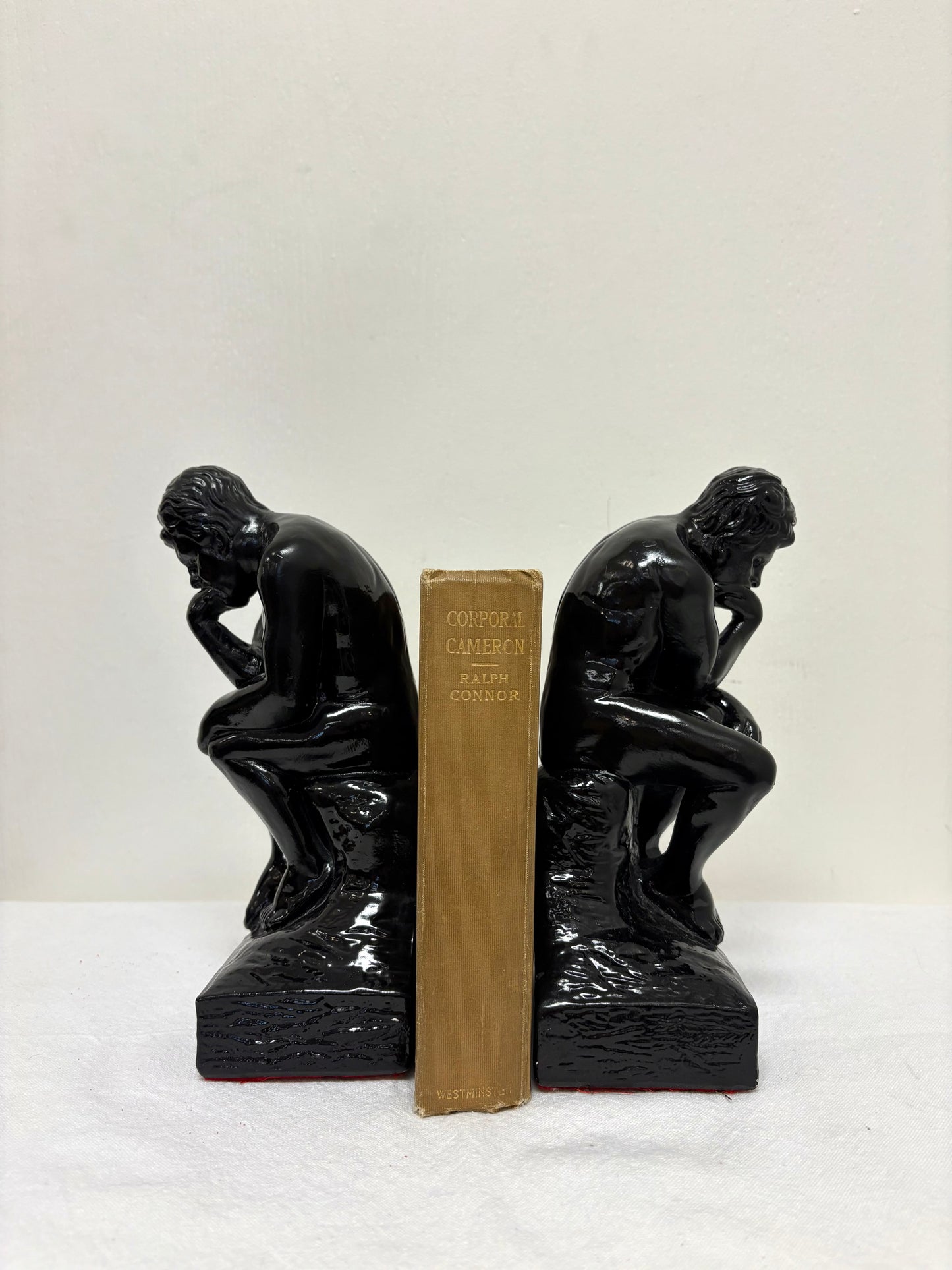 “Thinker” Bookends