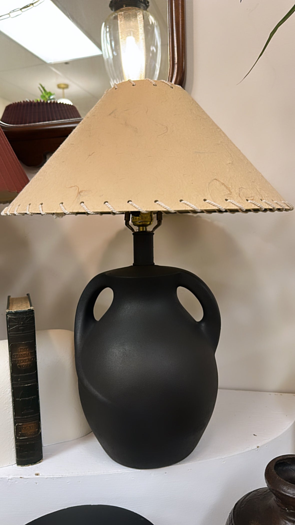 Repurposed Vintage Lamp