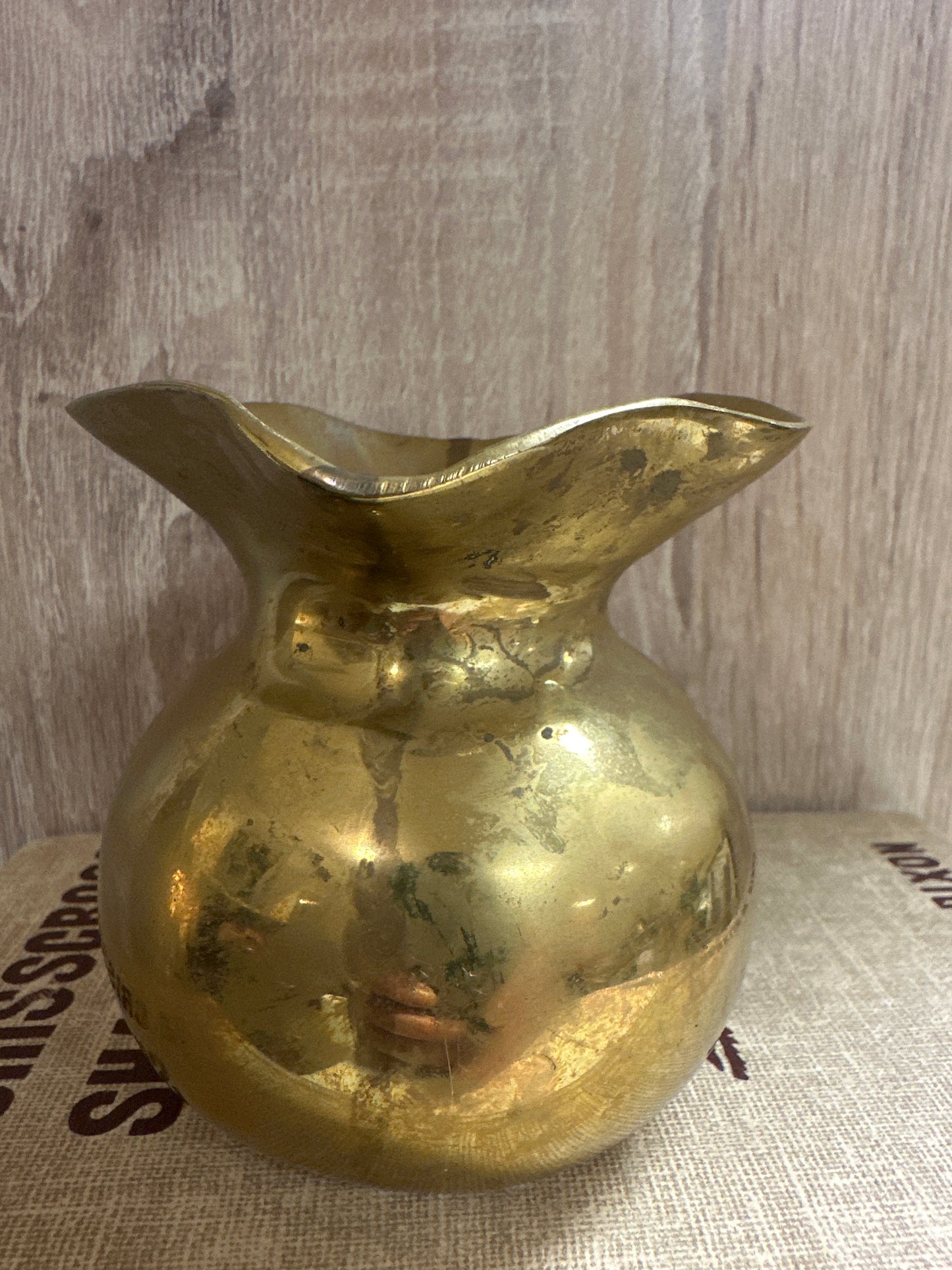 Small Brass Vase