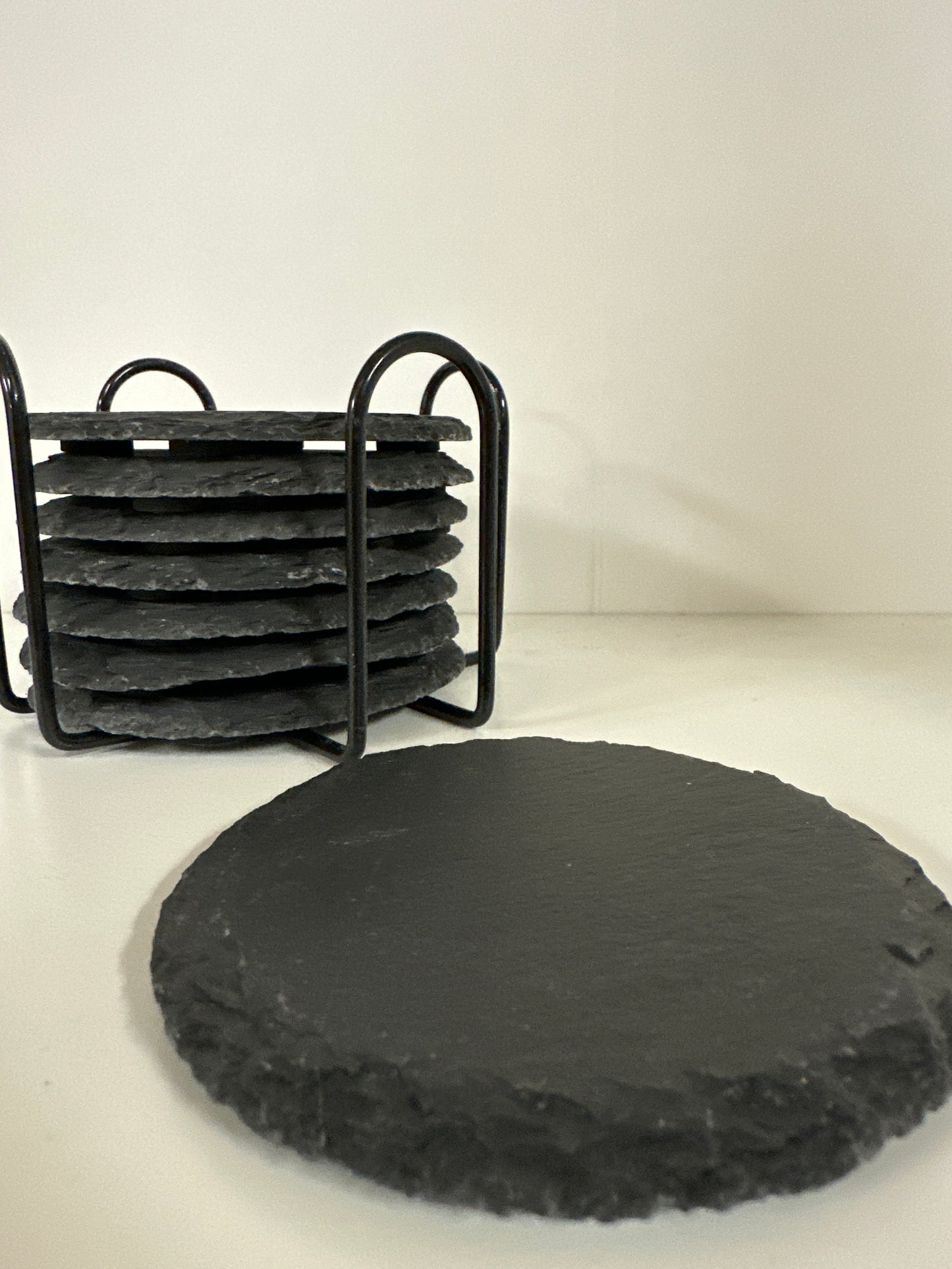 Slate Coasters w/Stand
