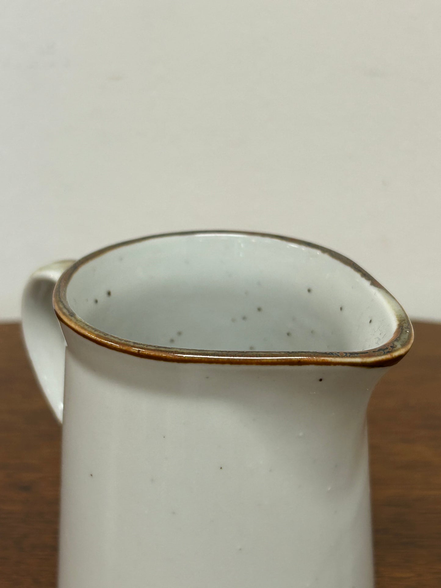 Speckled Stoneware Creamer