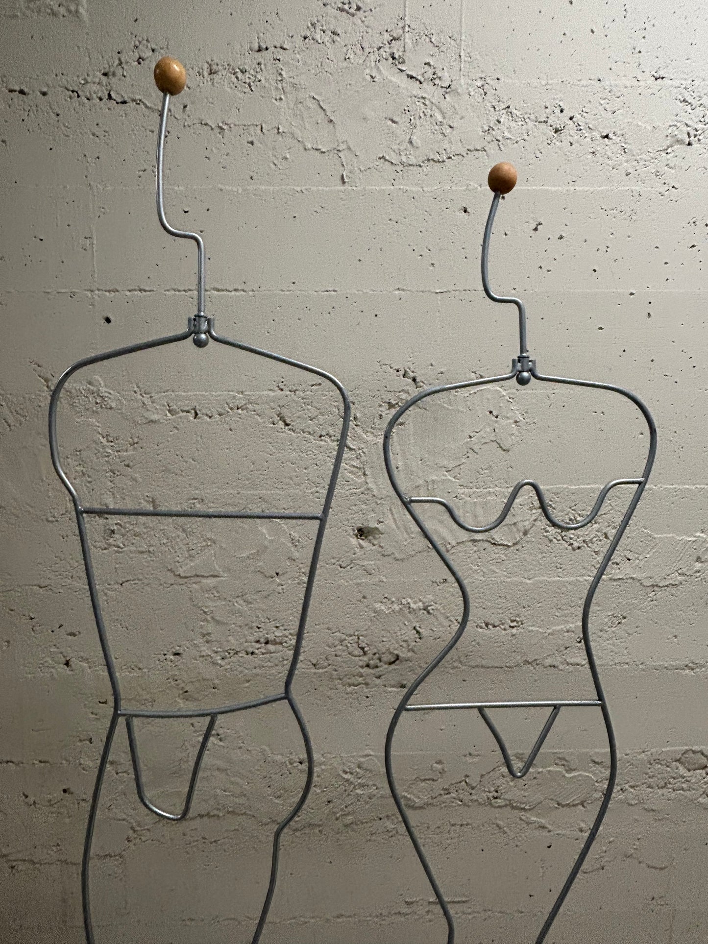 Vintage 80s Male Wire Mannequin