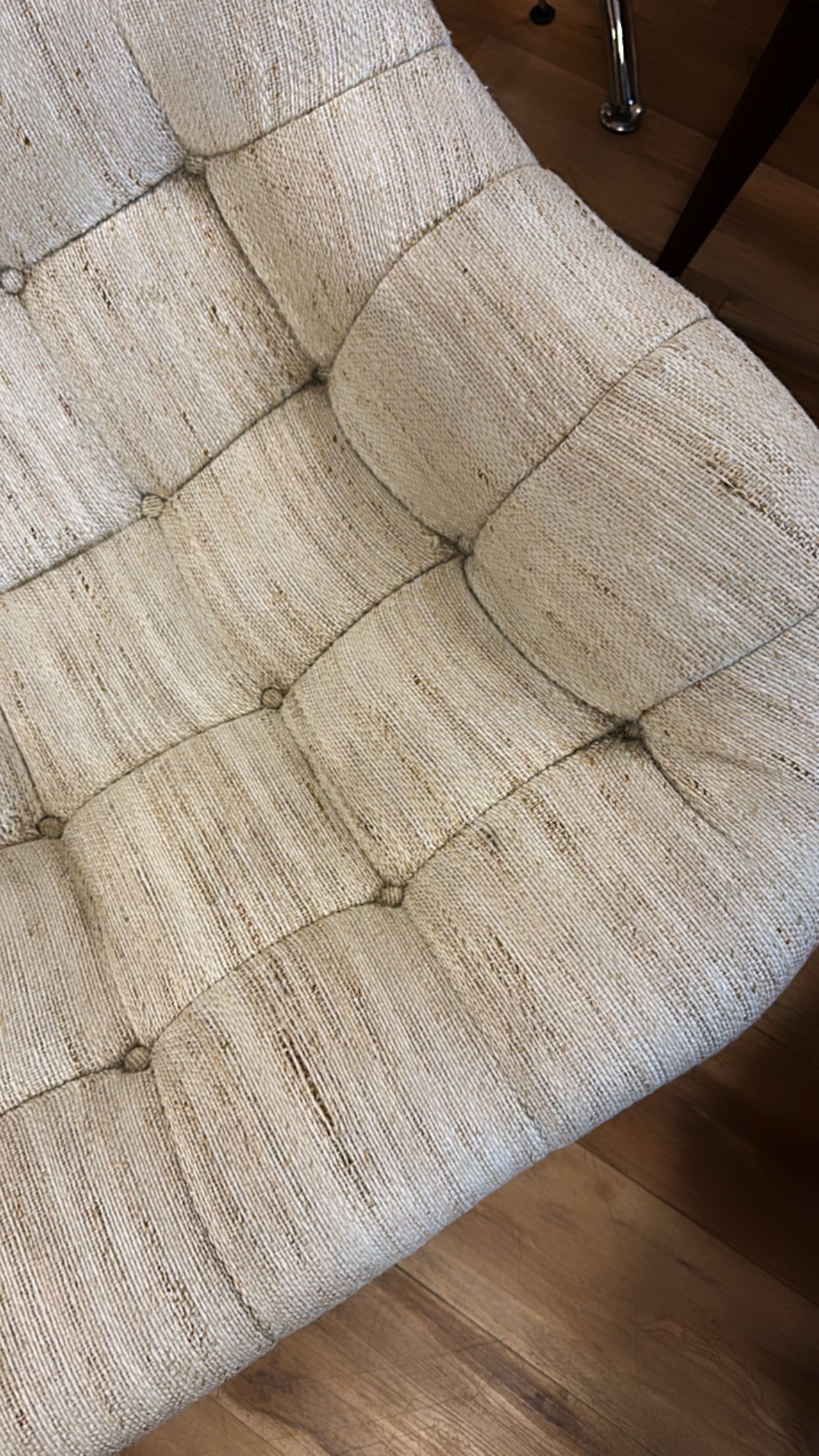 R Huber Scoop Swivel Chair