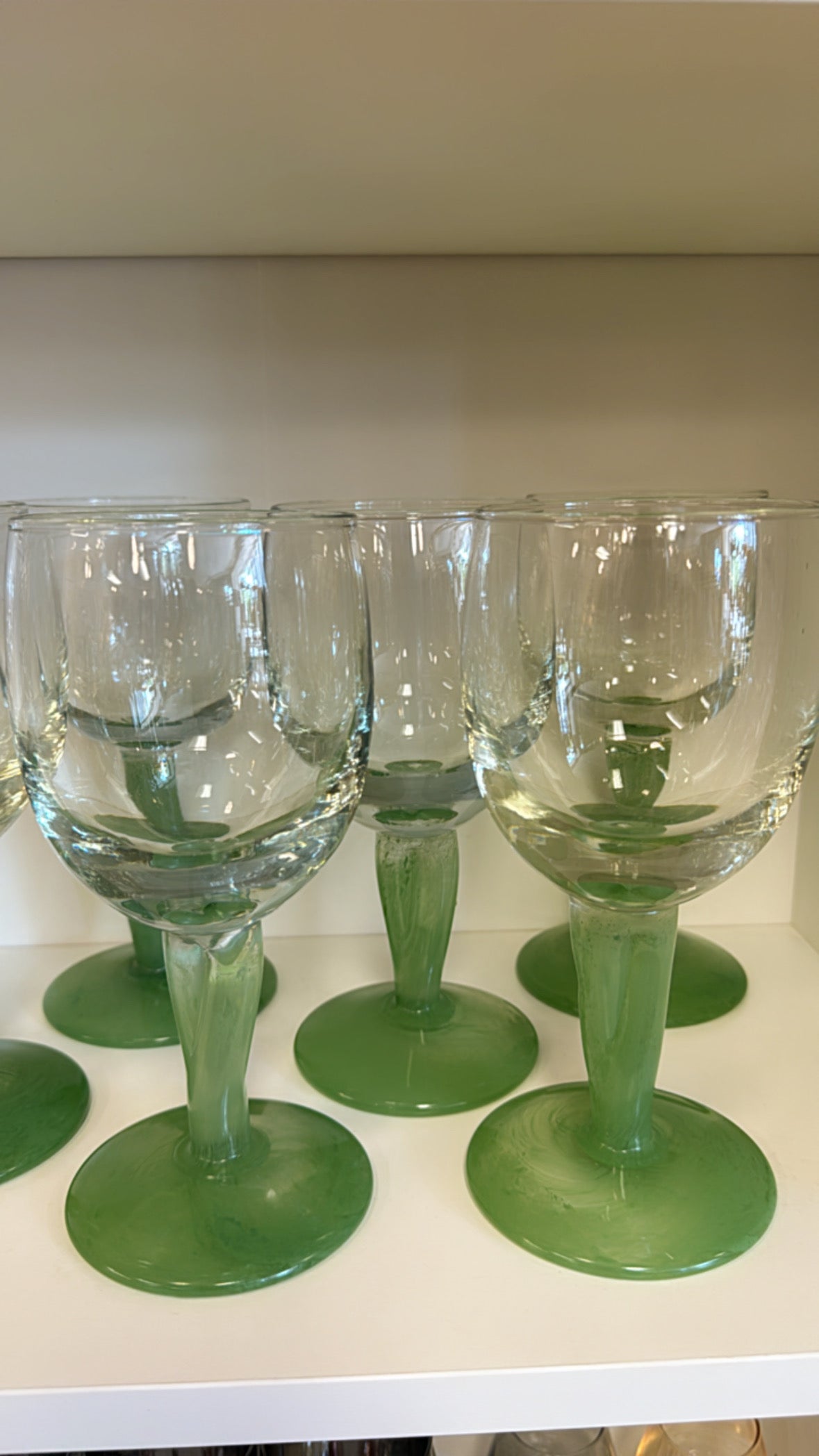 Glass Stem Goblets