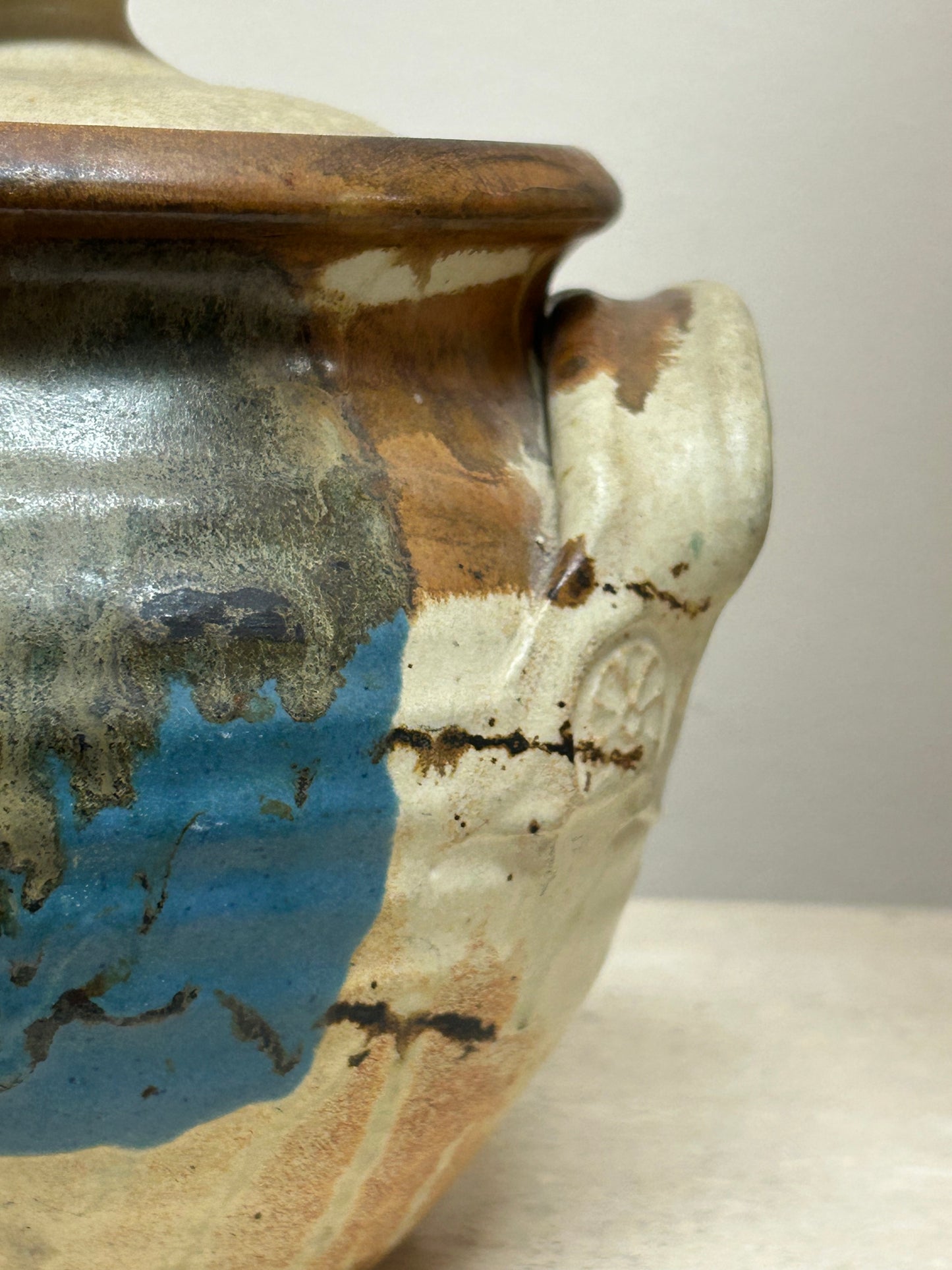 Vintage Signed Pottery By Ted Walker