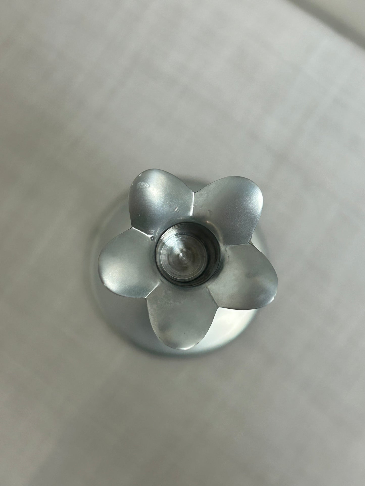 Vintage Partylite Brushed Silver Tulip Candle Holder