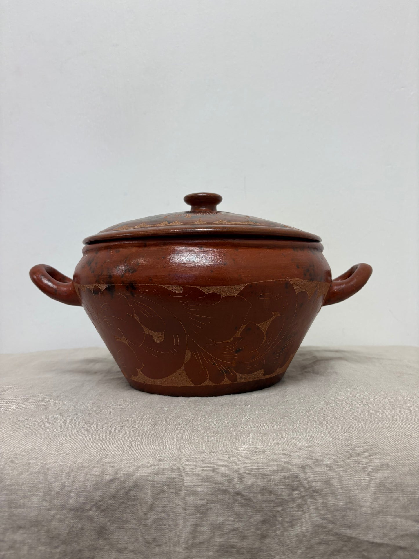 Indonesian Pot with Lid