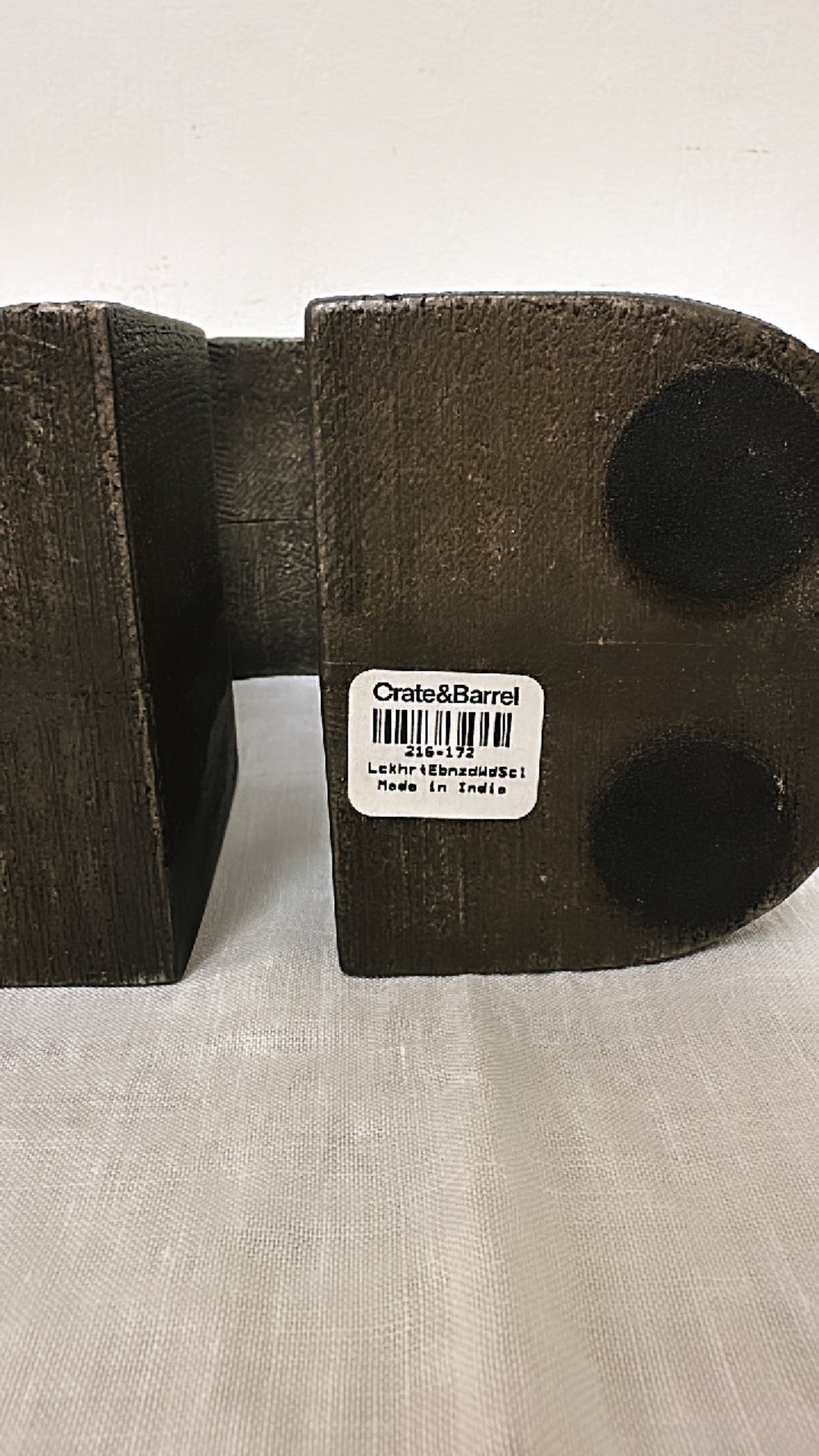 Abstract Arch Wood Sculpture