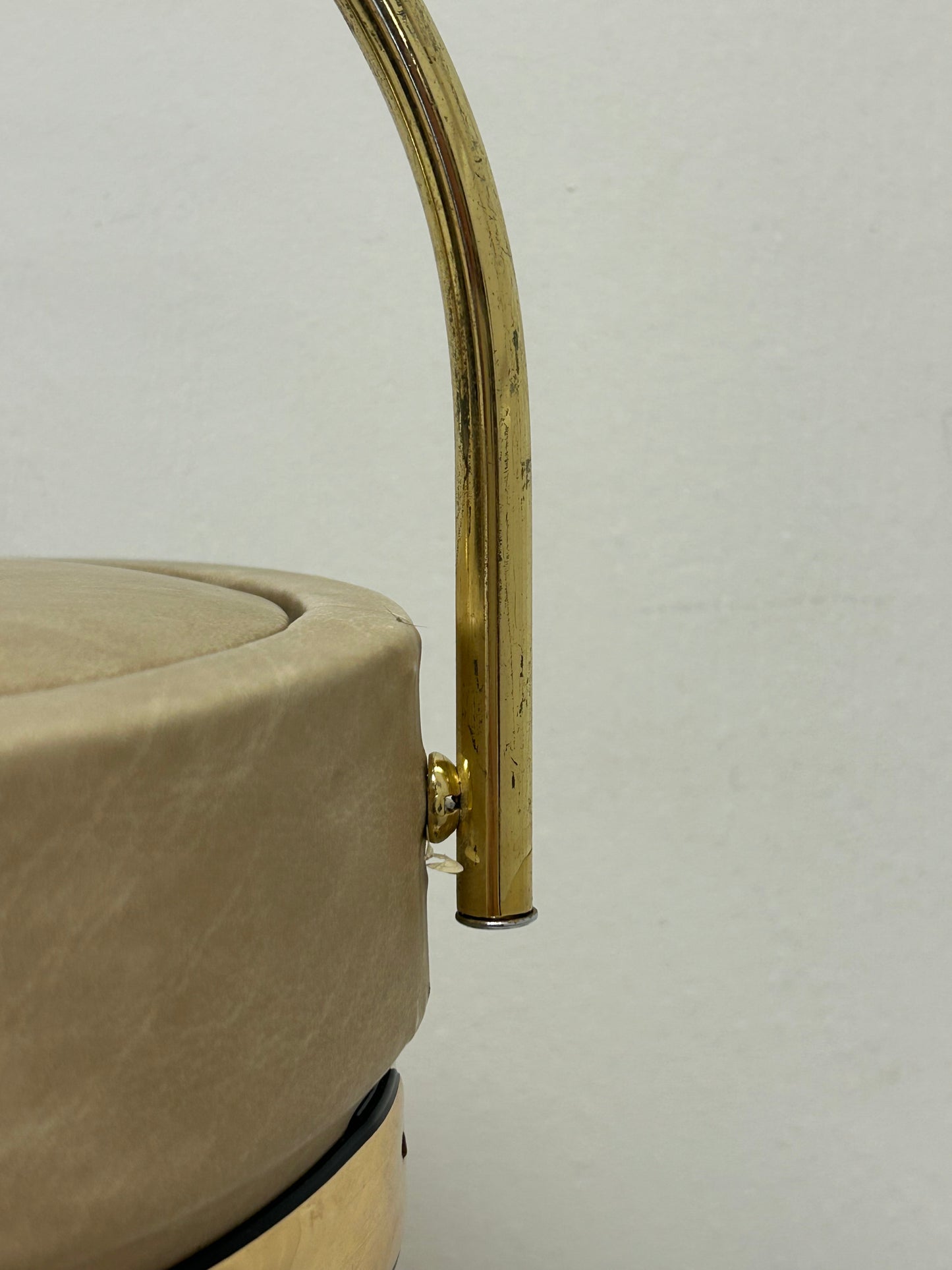 Vintage MCM Vinyl Ice Bucket Kraftware NYC