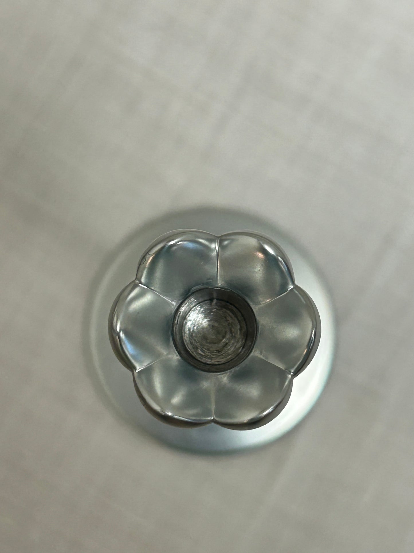 Vintage Partylite Brushed Silver Tulip Candle Holder