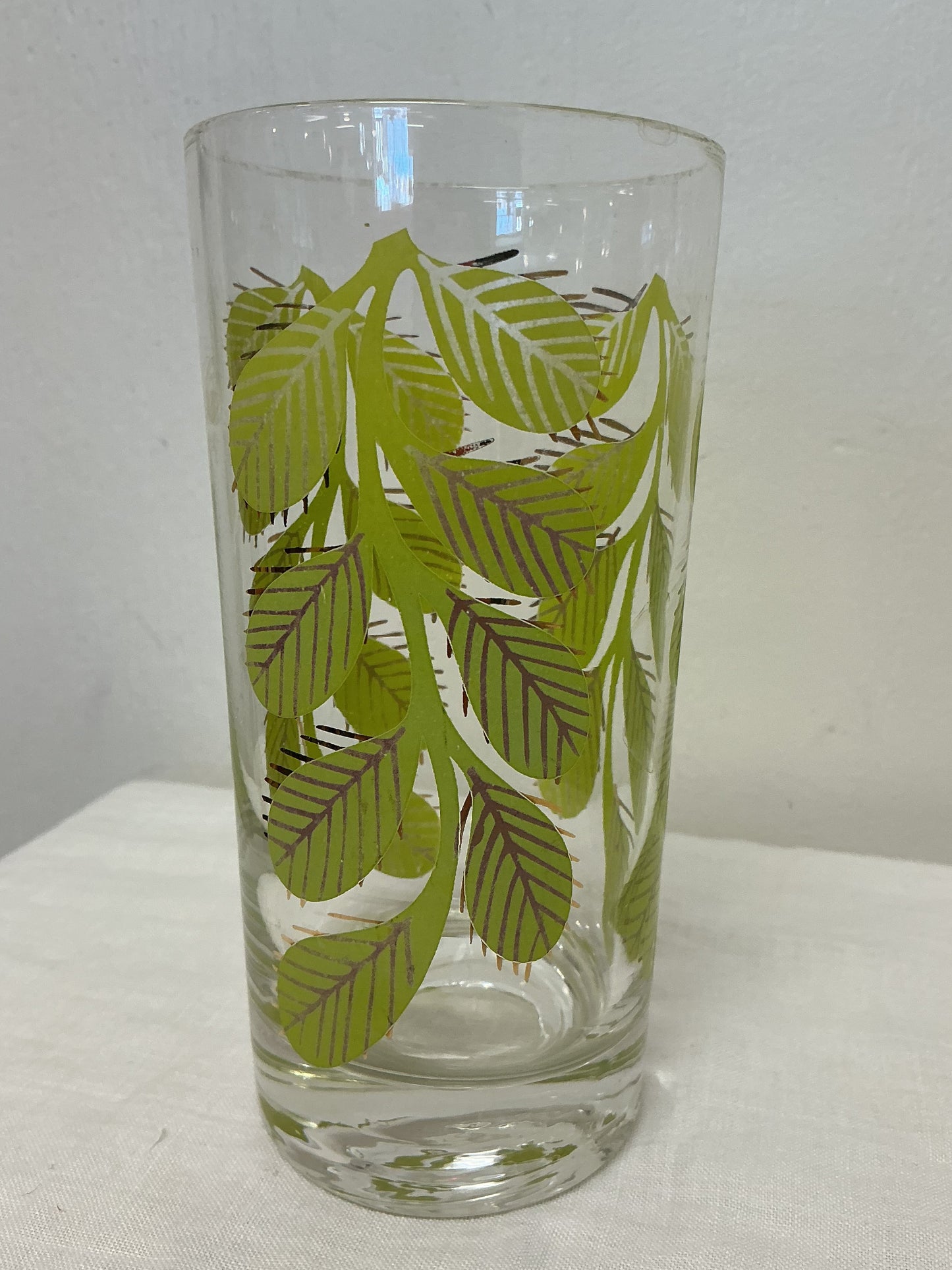 MCM Corning Ware “Green Mint” Mojito Glasses