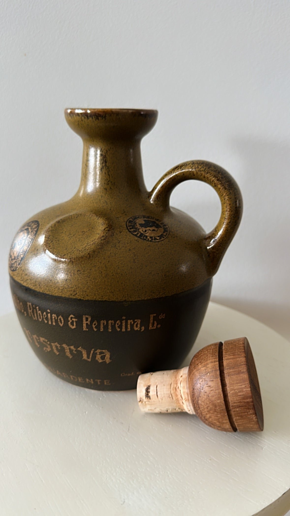 Portuguese Brandy Bottle