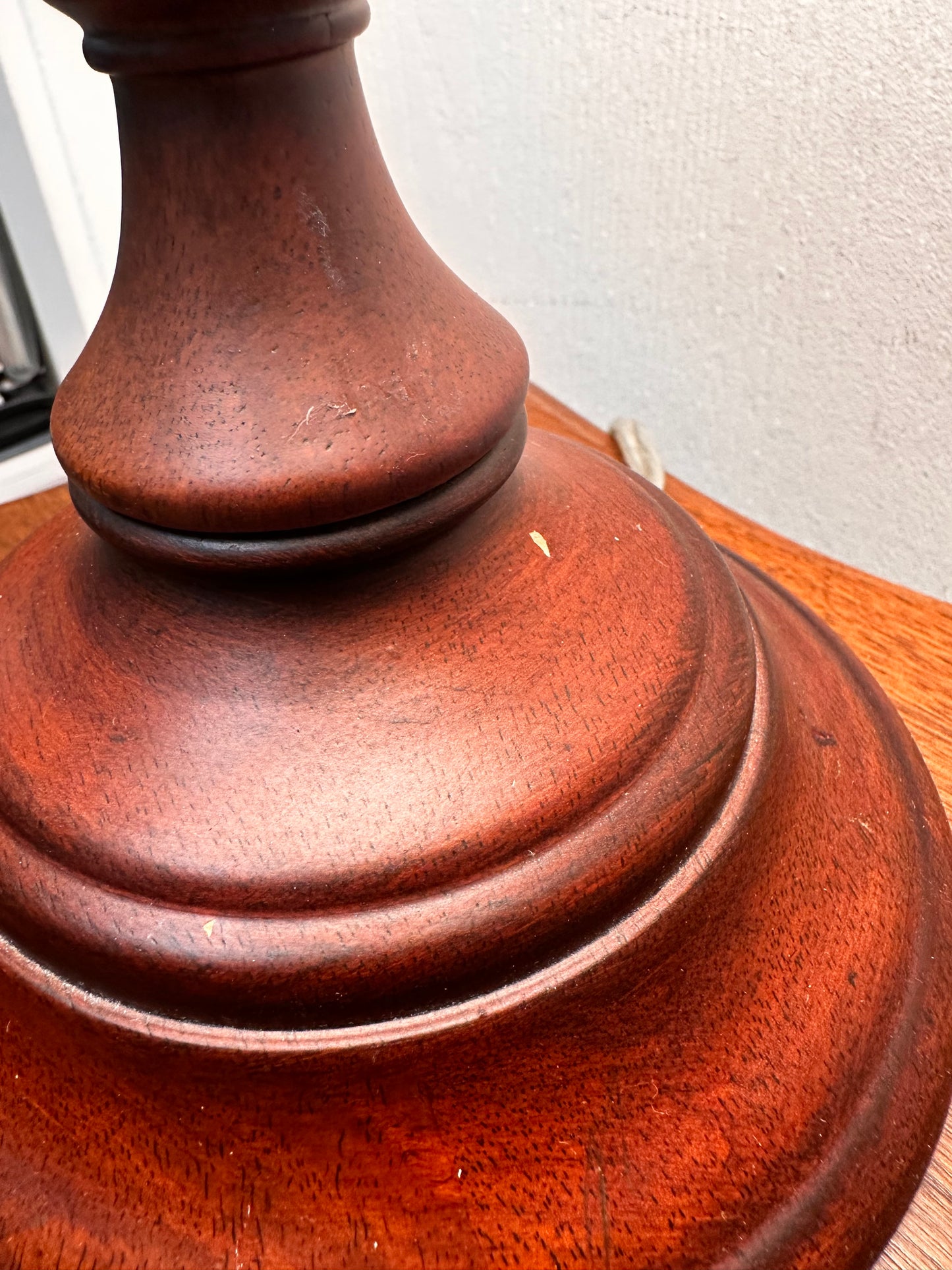 Wood Table Lamp