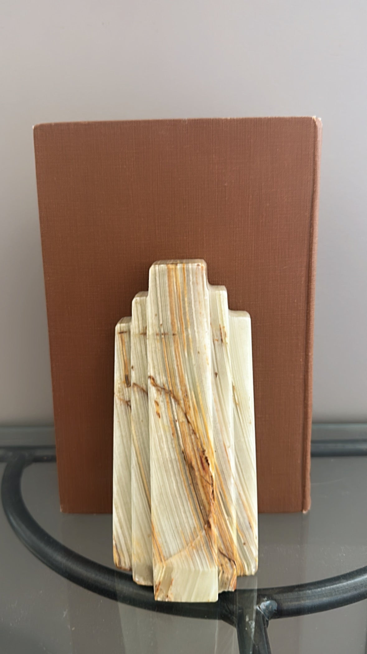 Onyx Bookends
