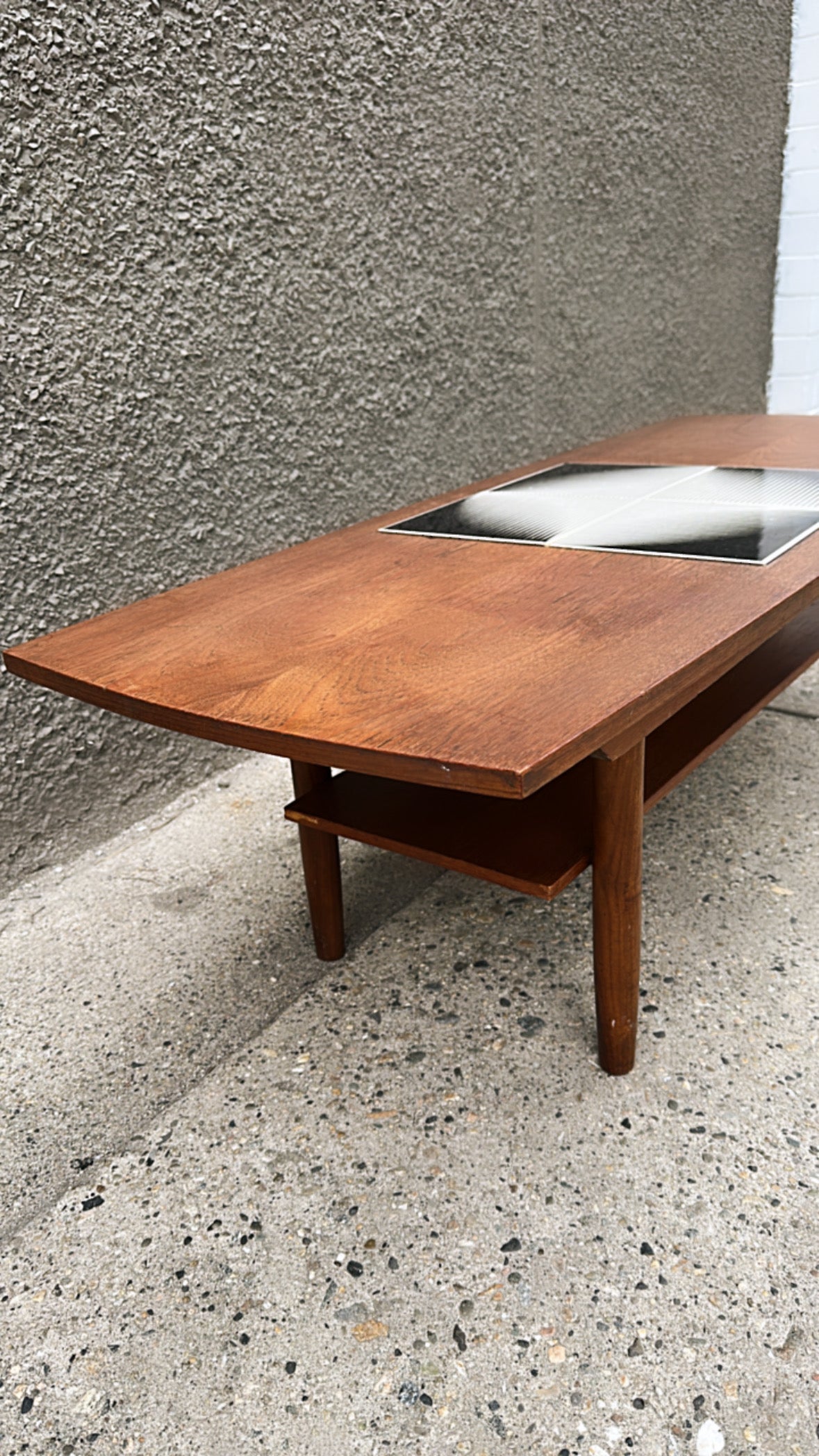 MCM Surf Board Style Table