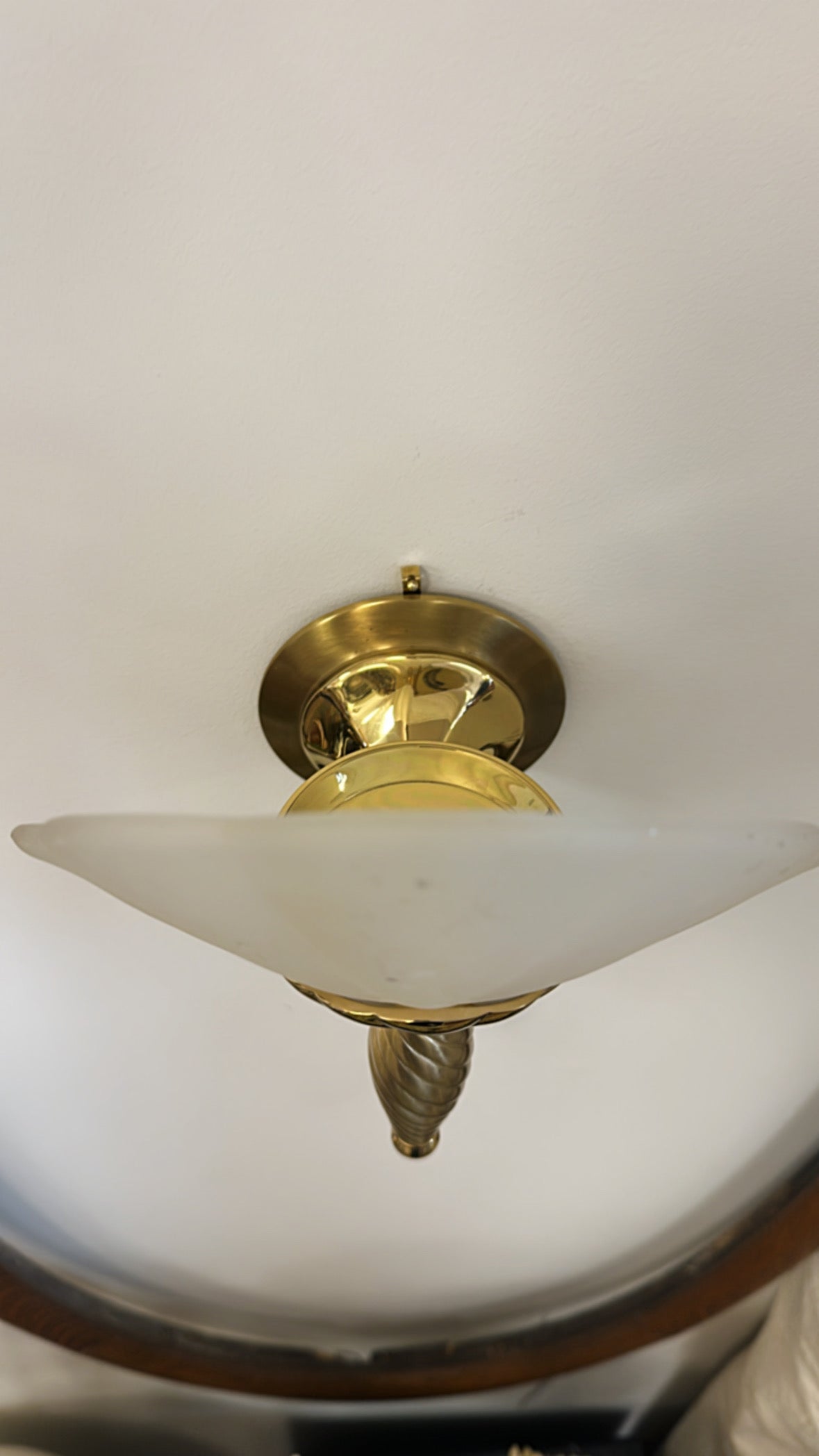 Brass Sconce