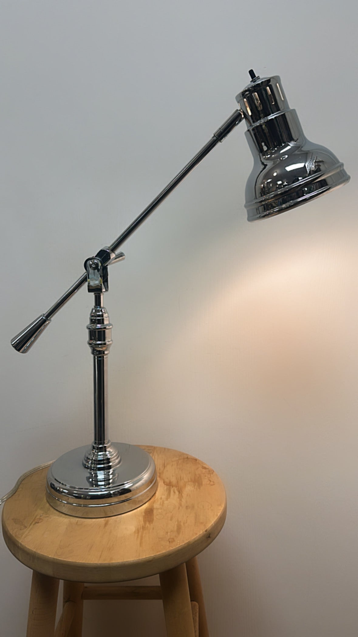Silver Adjustable Desk Lamps
