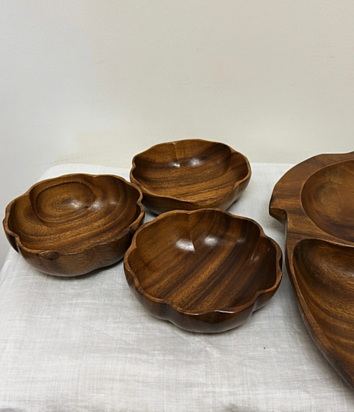 Wood Salad Bowls