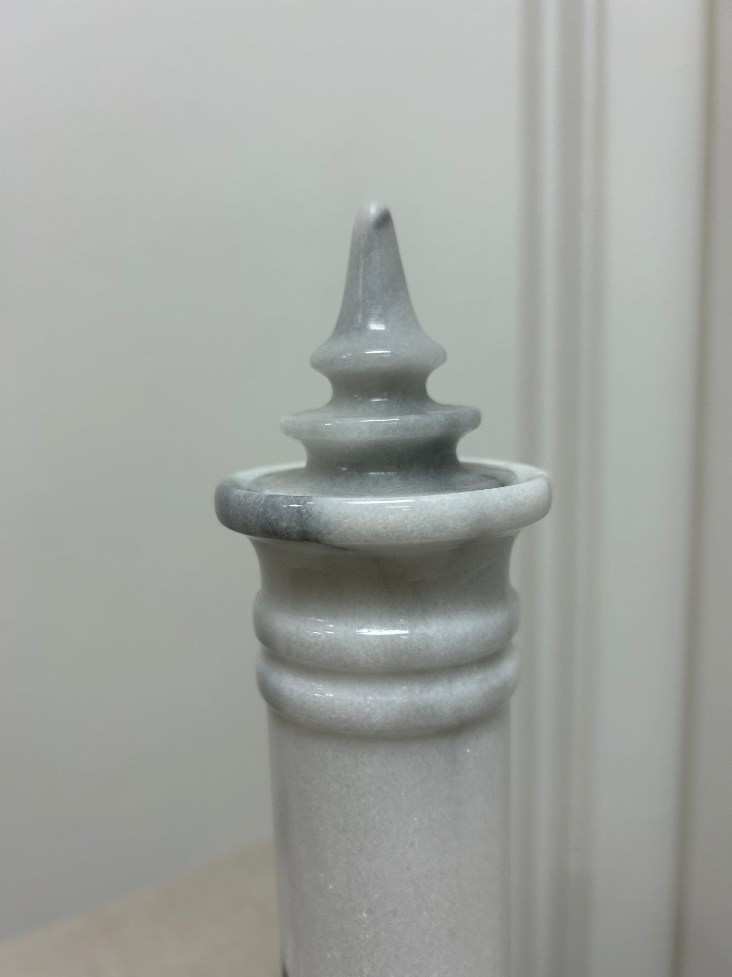 Rare Vintage Carrera Marble Decanter Set
