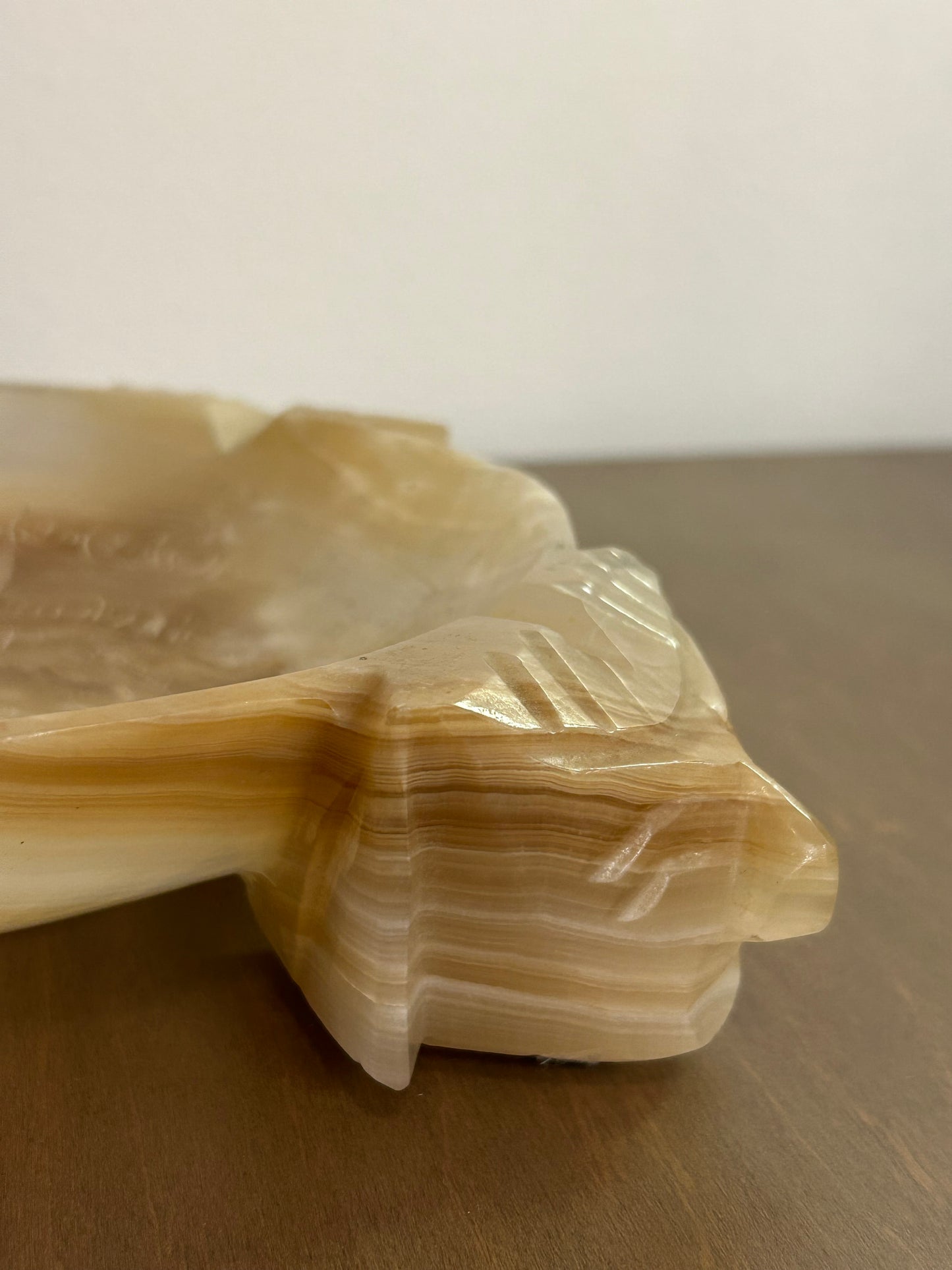 Vintage Onyx Marble Ashtray