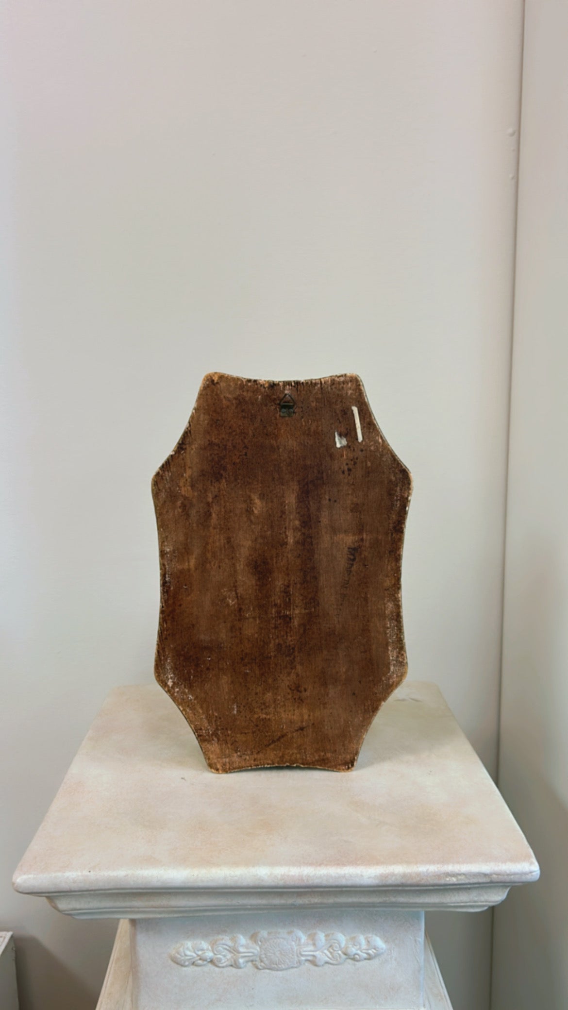 Wood Italian Wall Plaque