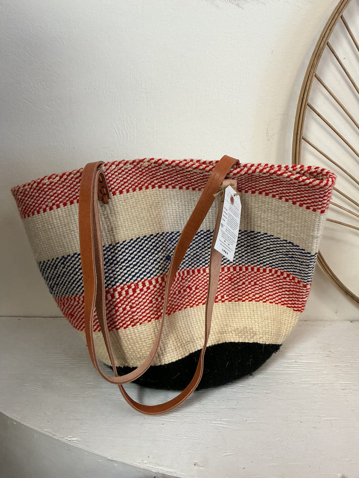 Hand-woven Wool Basket