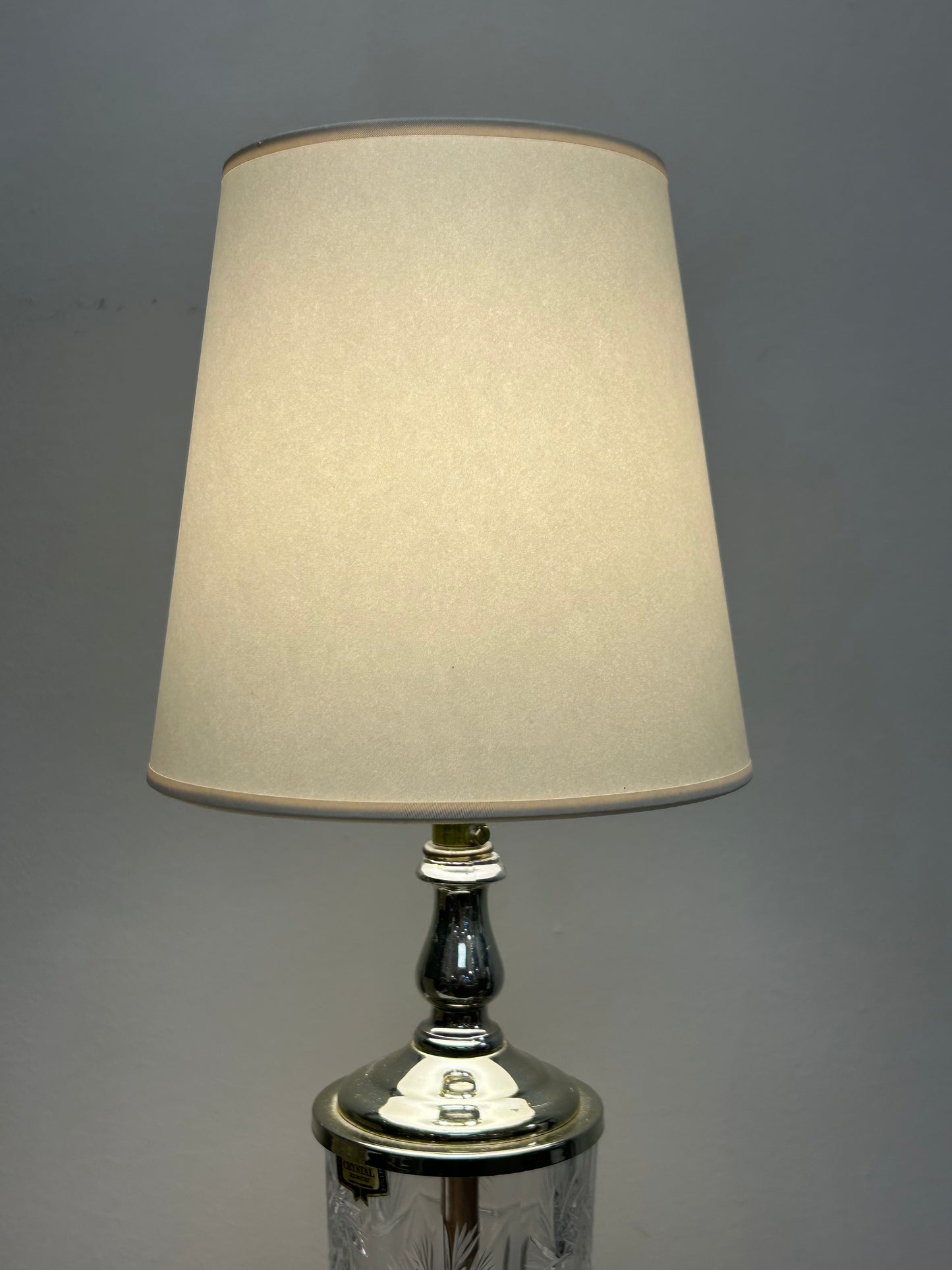 Vintage Pinwheel Lamp