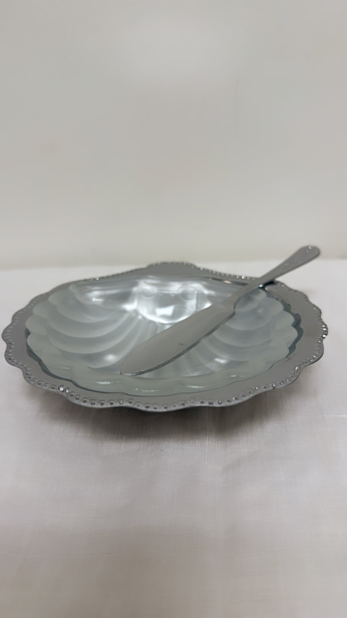 Silver Butter Dish