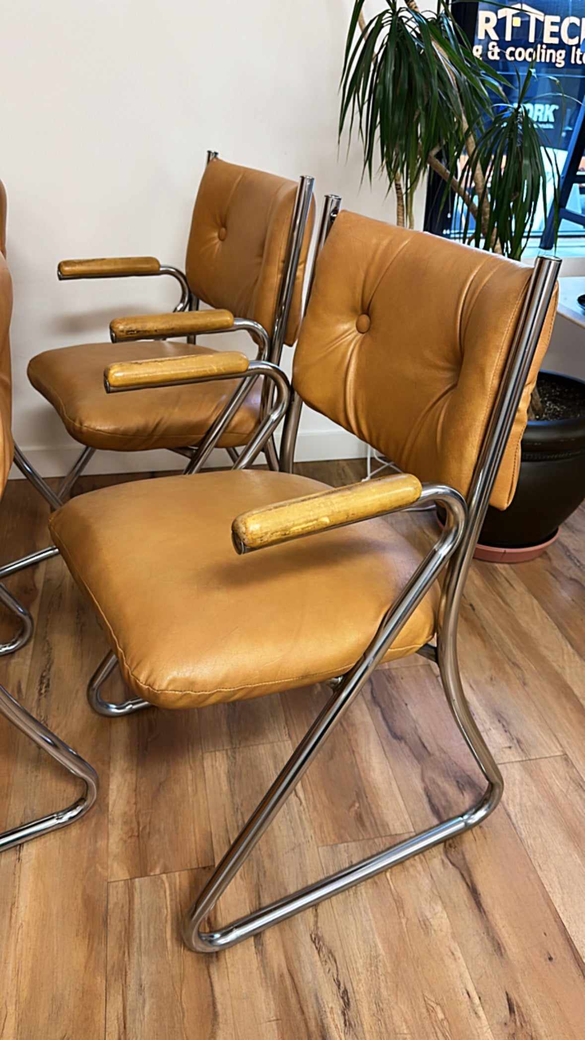 Vintage Vinyl Chairs