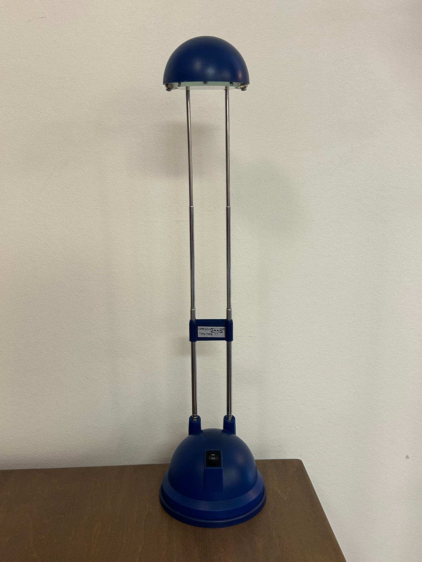 Vintage IKEA Blue Adjustable Lamp