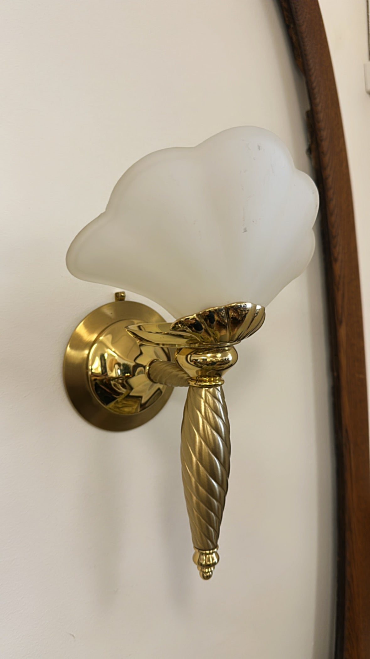 Brass Sconce
