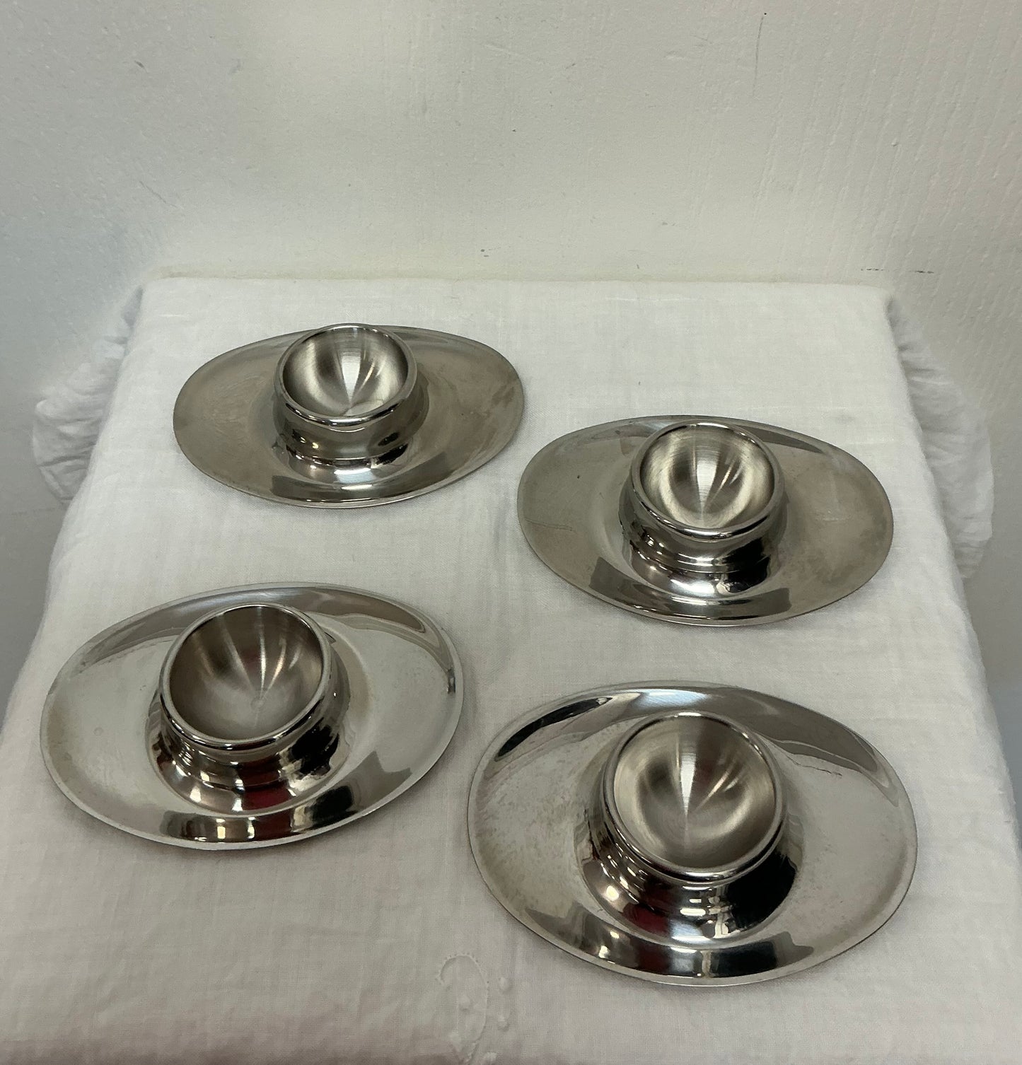 Vintage WMF Stainless Steel Egg Cups – 1970s