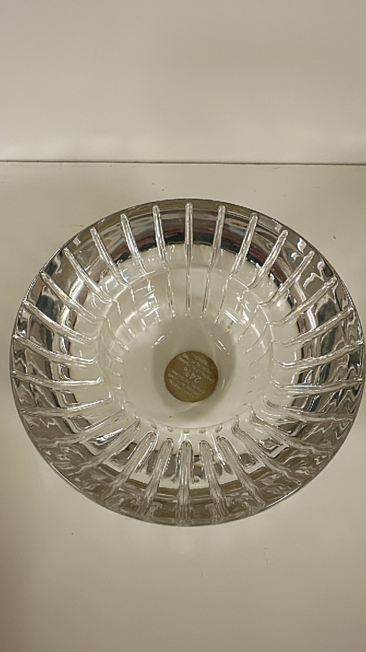 Crystal Votive Holder