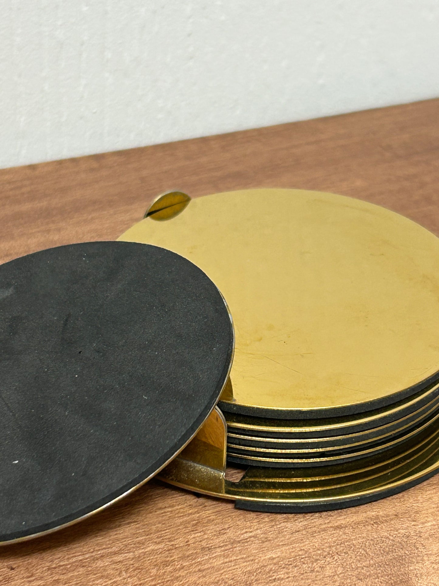 Vintage Brass Glattis IKEA Coasters